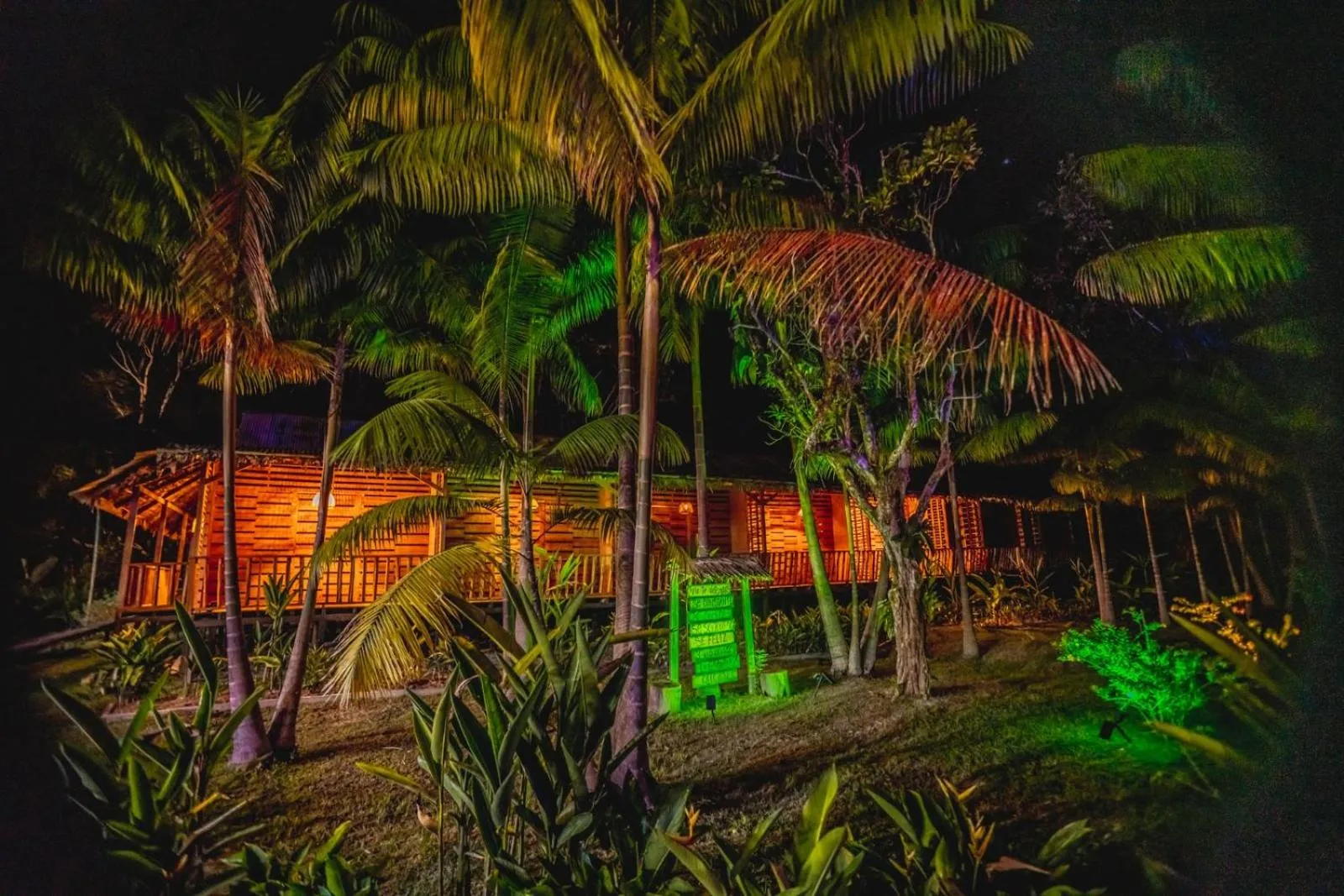 Off site in Biohotel Arara River