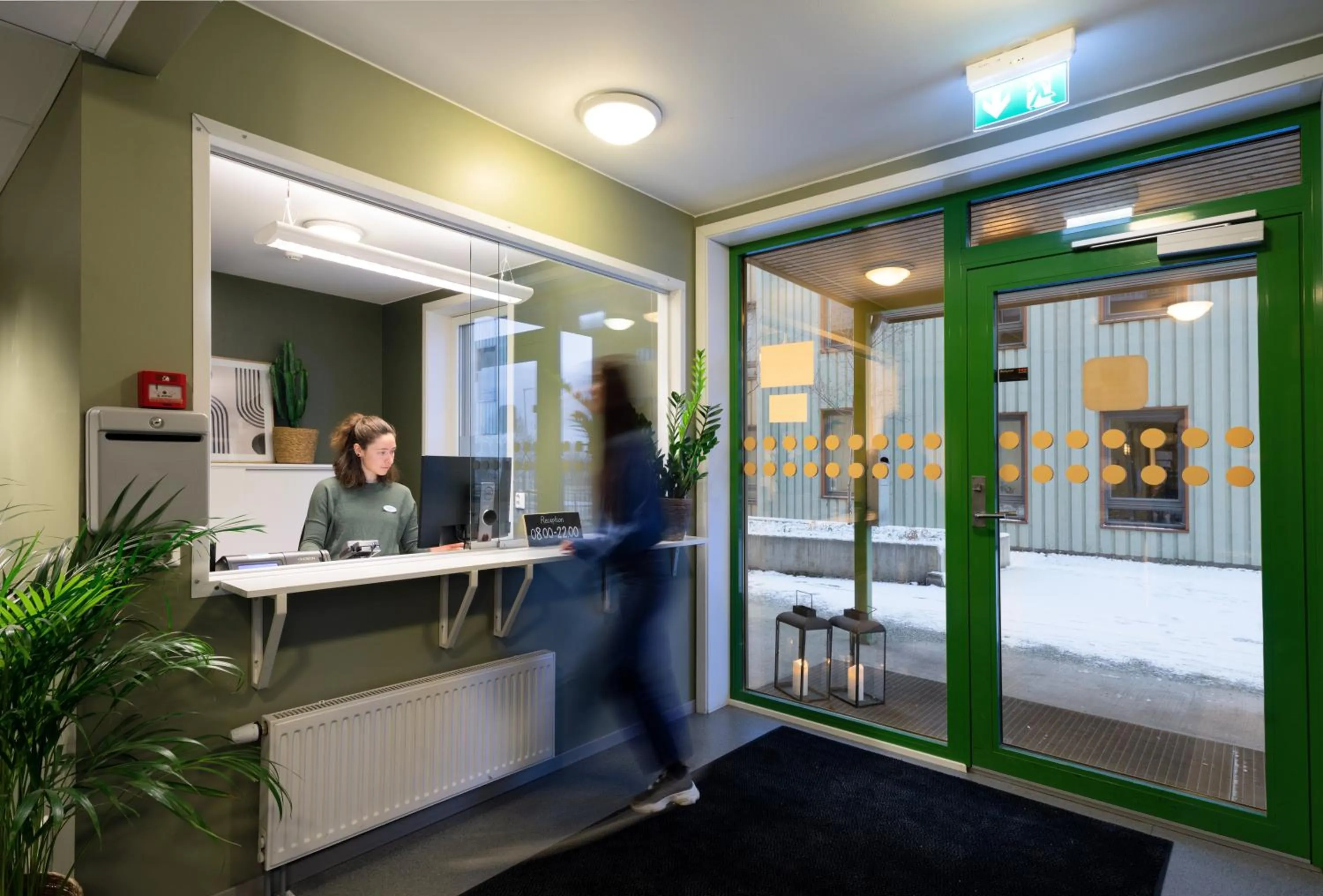 Lobby or reception in Rumi Hostel