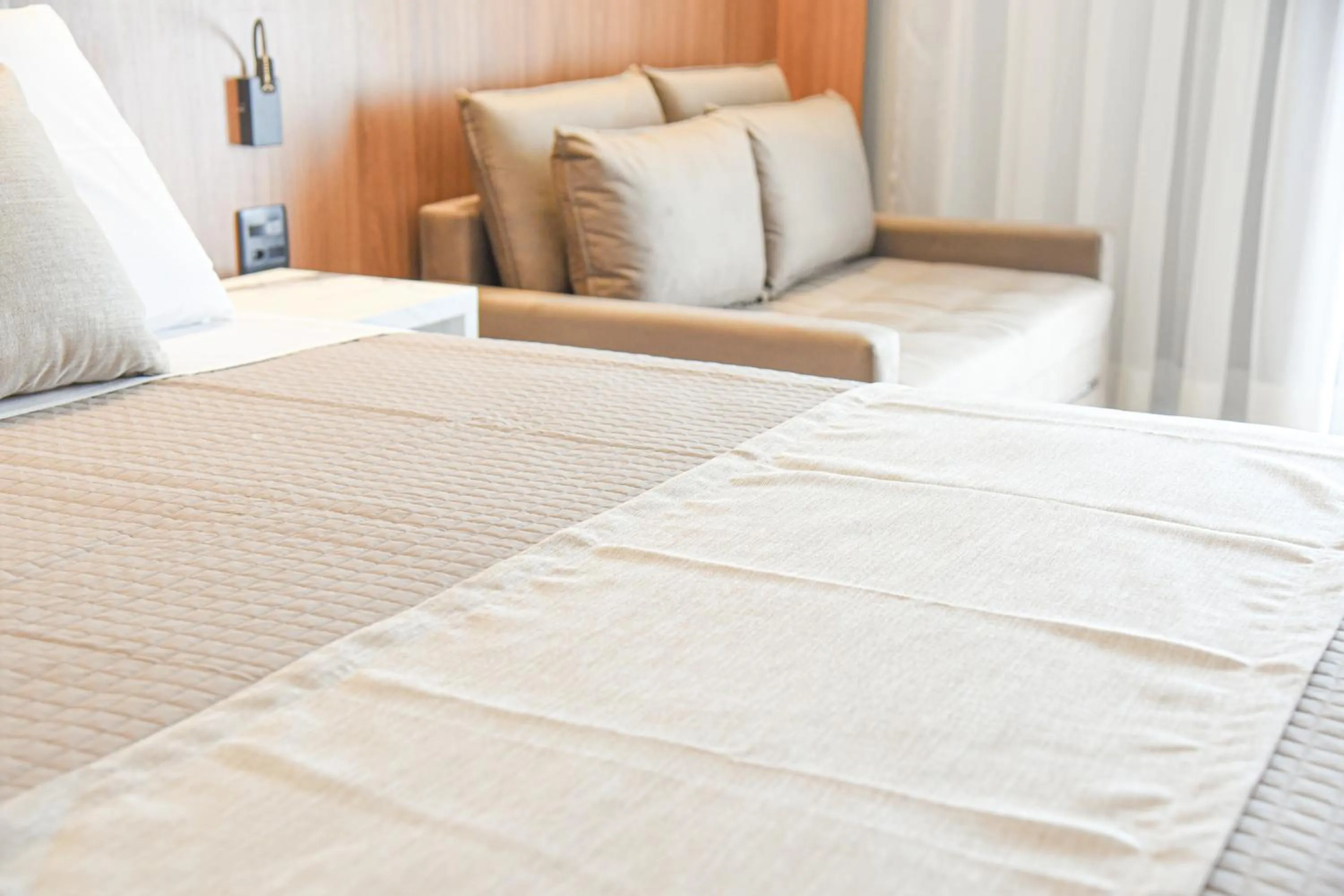 Bed in Hotel Titanic Penedo