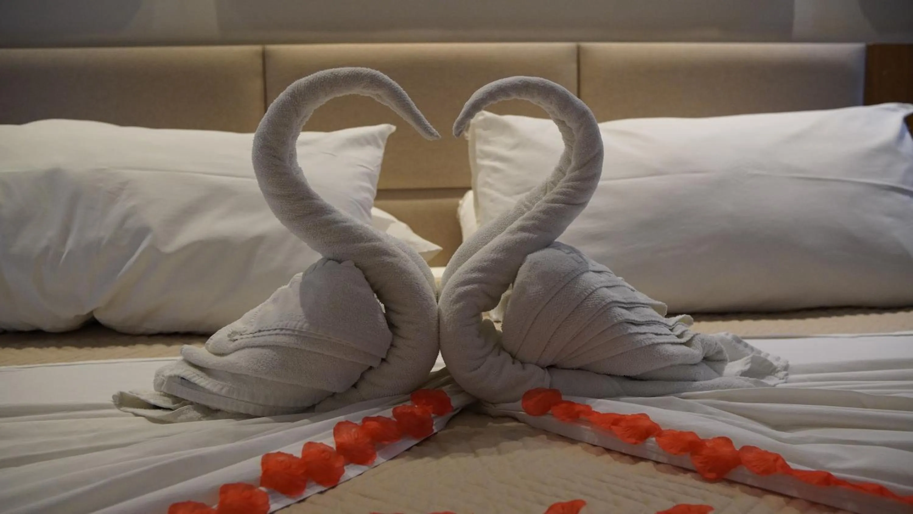 Bed in Hotel Titanic Penedo