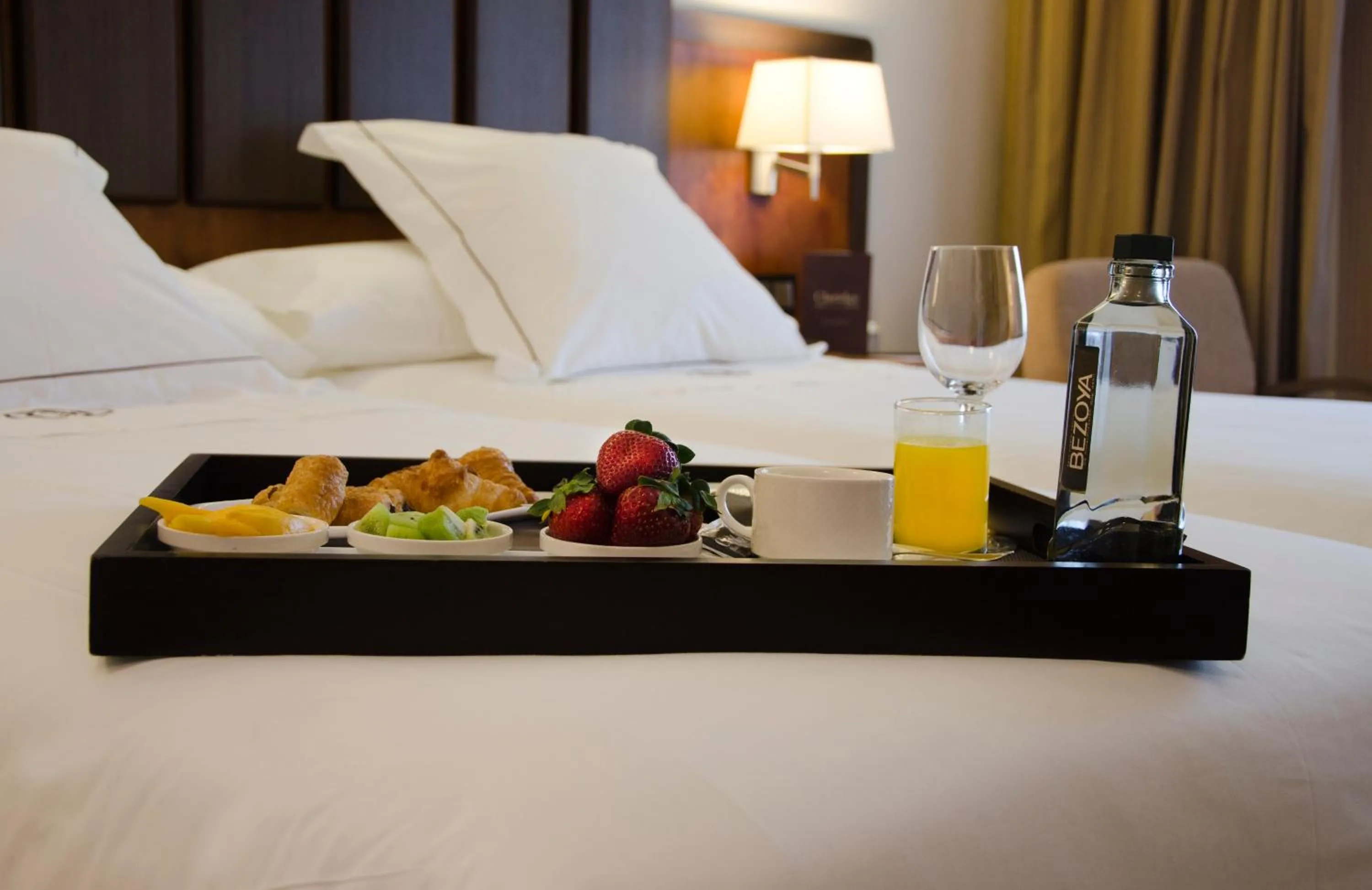 Bed in Claridge Madrid