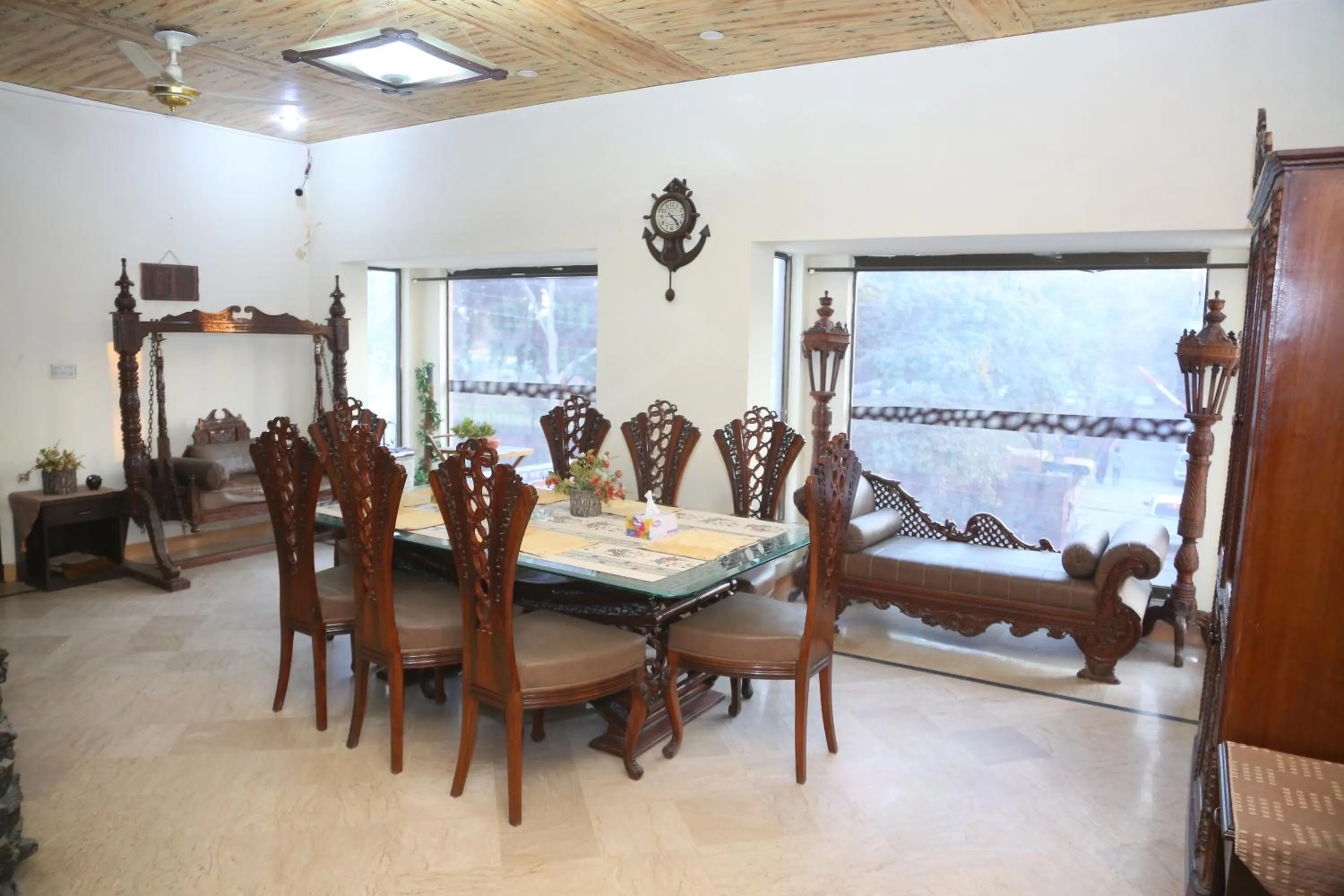 Seating area in Hotel Zea Care Johar Town Lahore