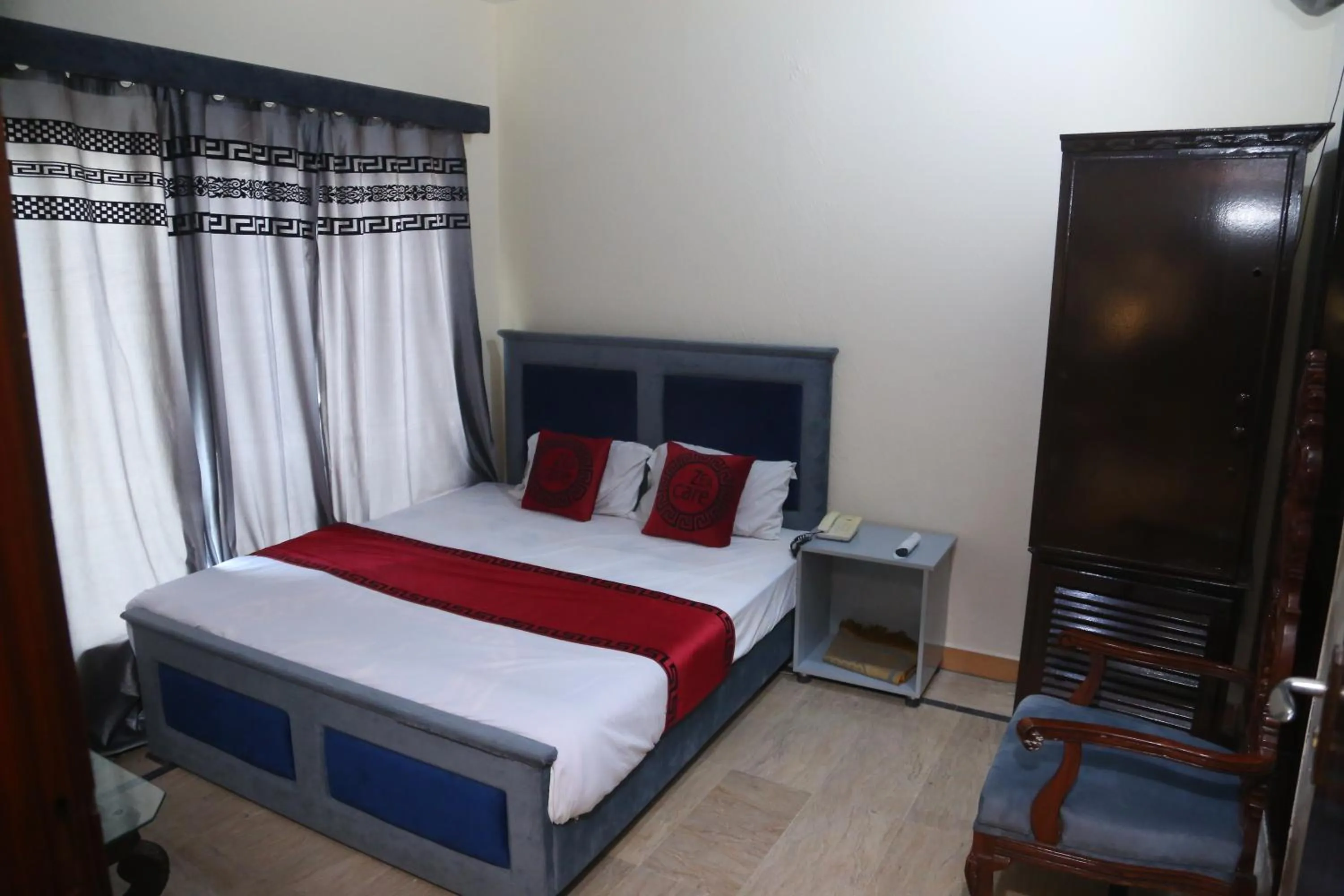 Bed in Hotel Zea Care Johar Town Lahore