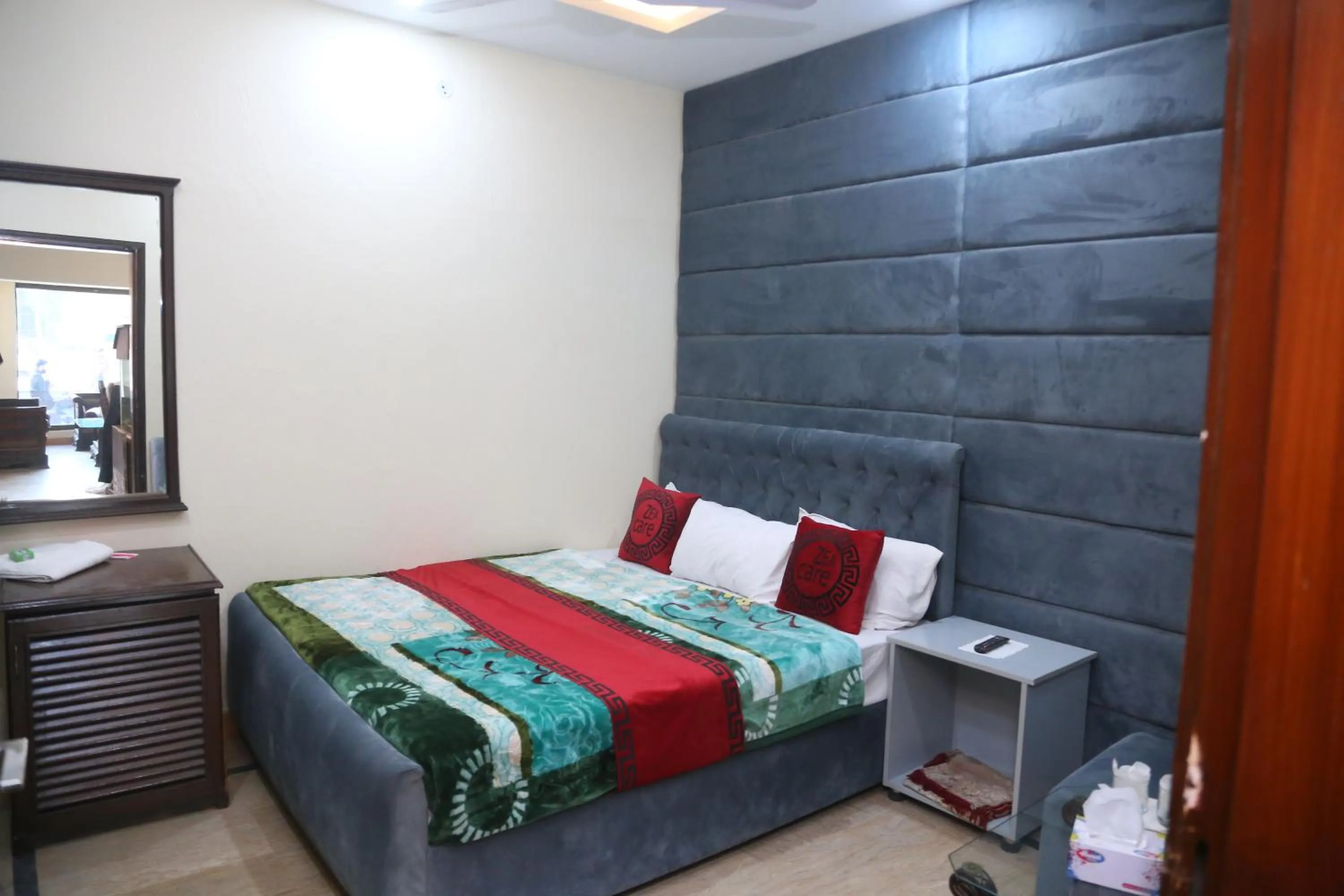 Bed in Hotel Zea Care Johar Town Lahore