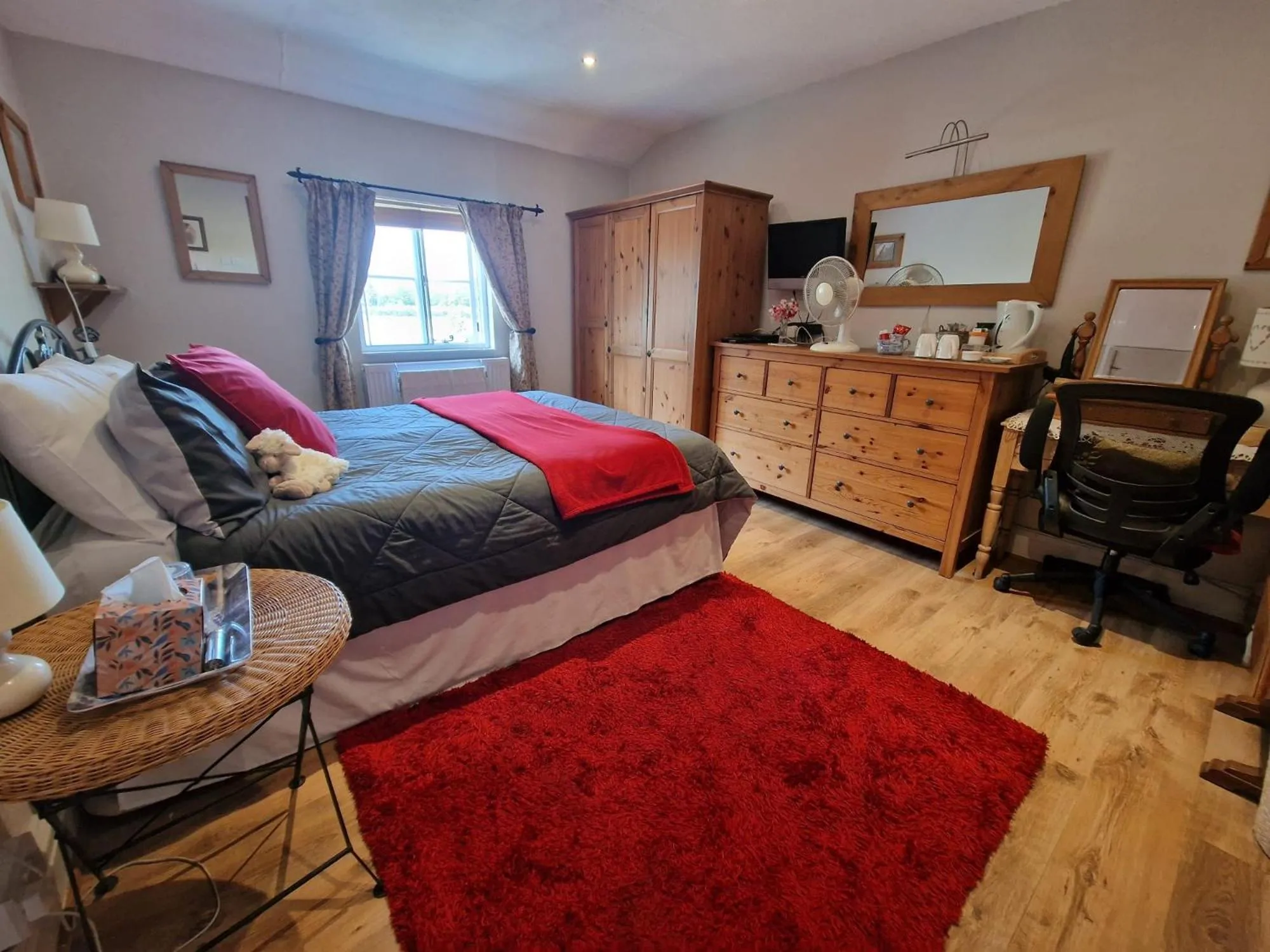 Bed in The Old Post Office B&B