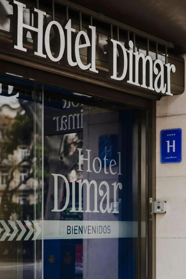 Facade/entrance in Hotel Dimar
