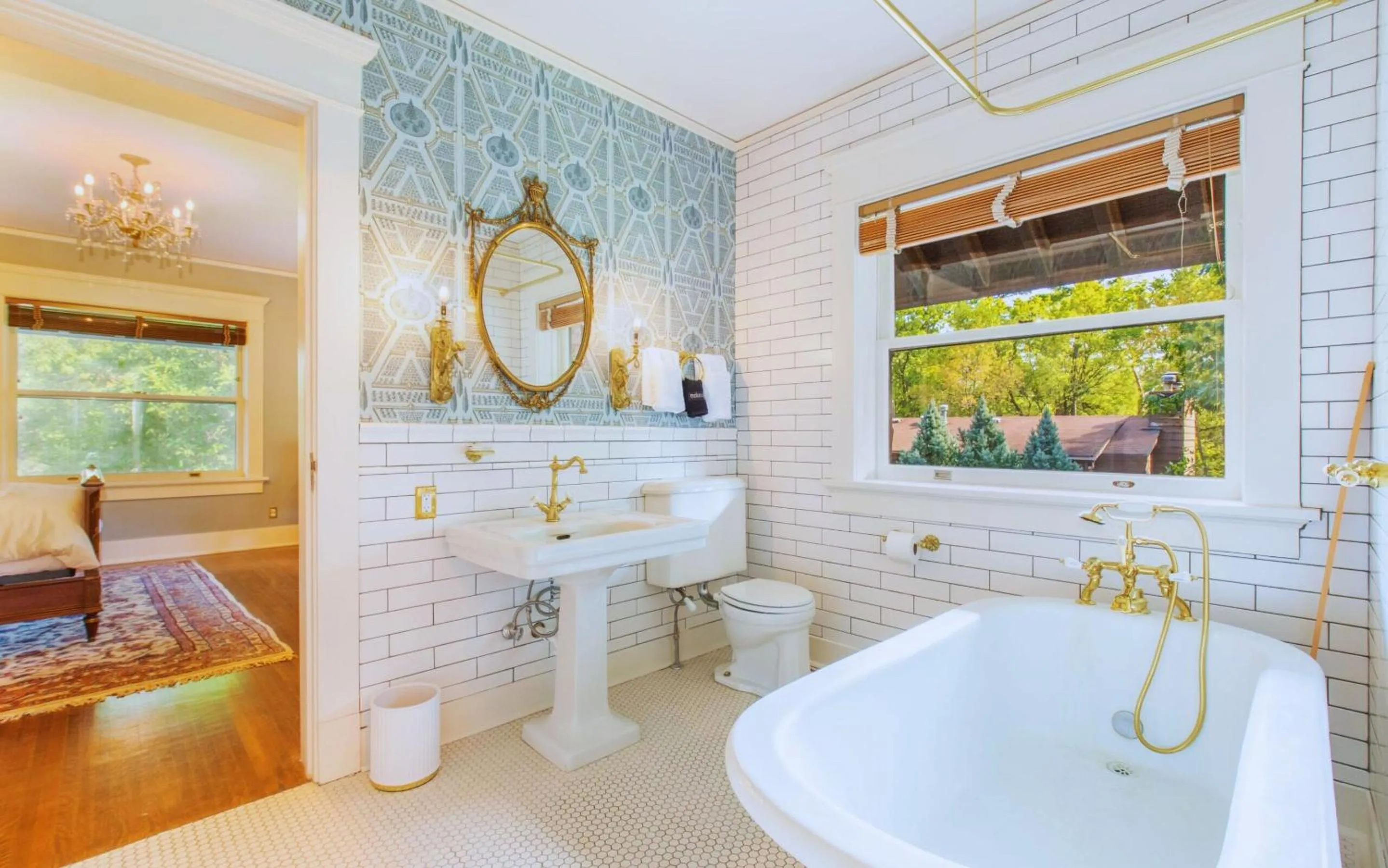 Bathroom in Martha's Bed and Breakfast