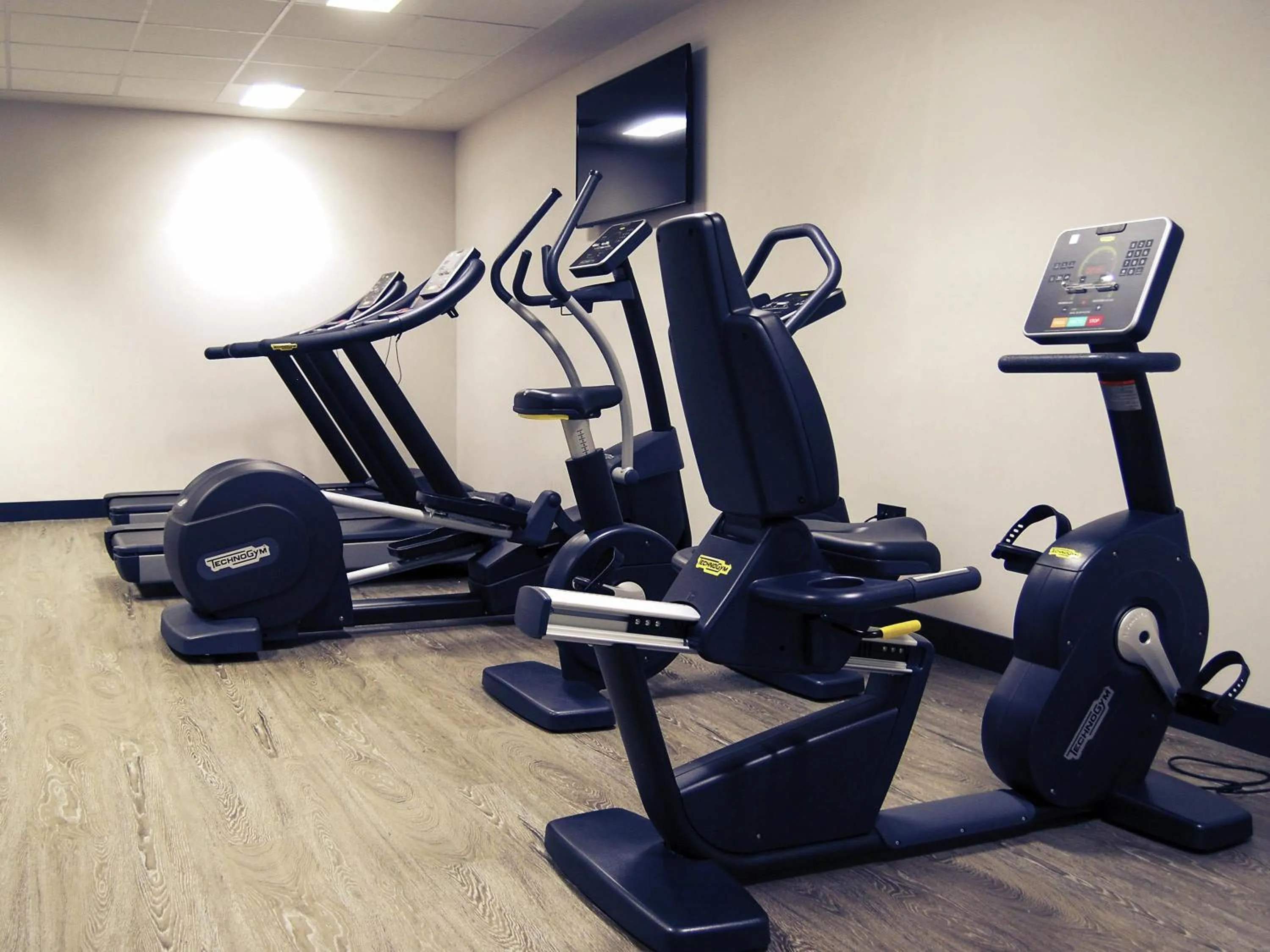 Fitness centre/facilities in Hotel Mercure Jardines de Albia