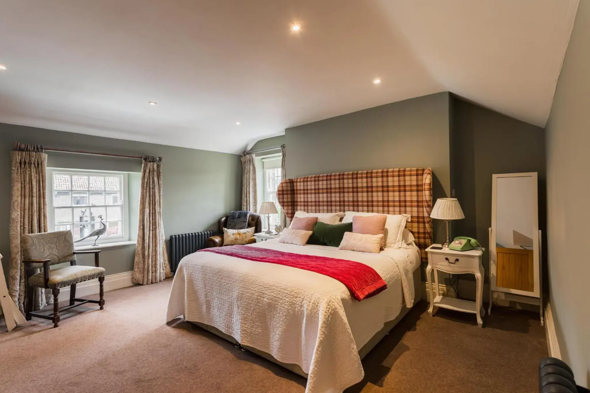 Superior King Room in The Percy Arms Superior King Room in The Percy Arms