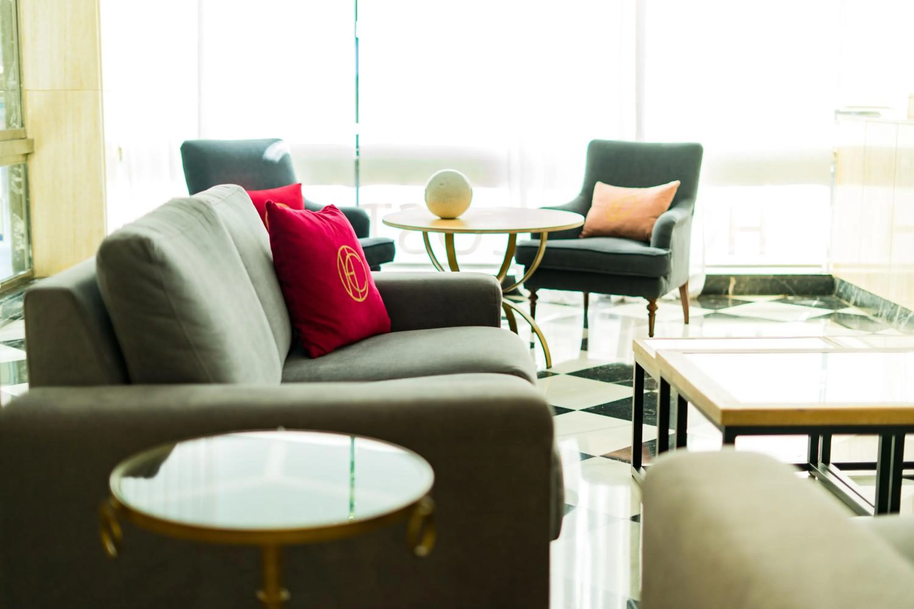 Lobby or reception in Hotel Costasol