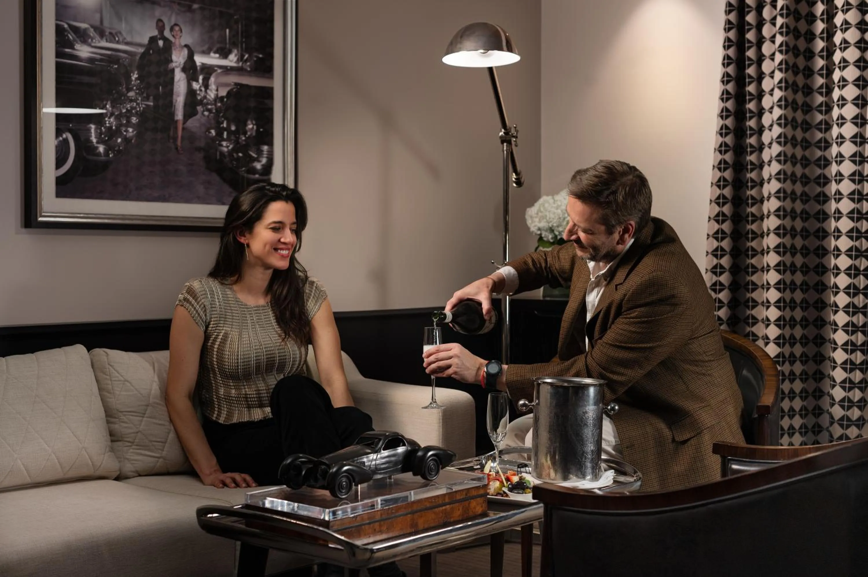 Seating area in The Singular Santiago