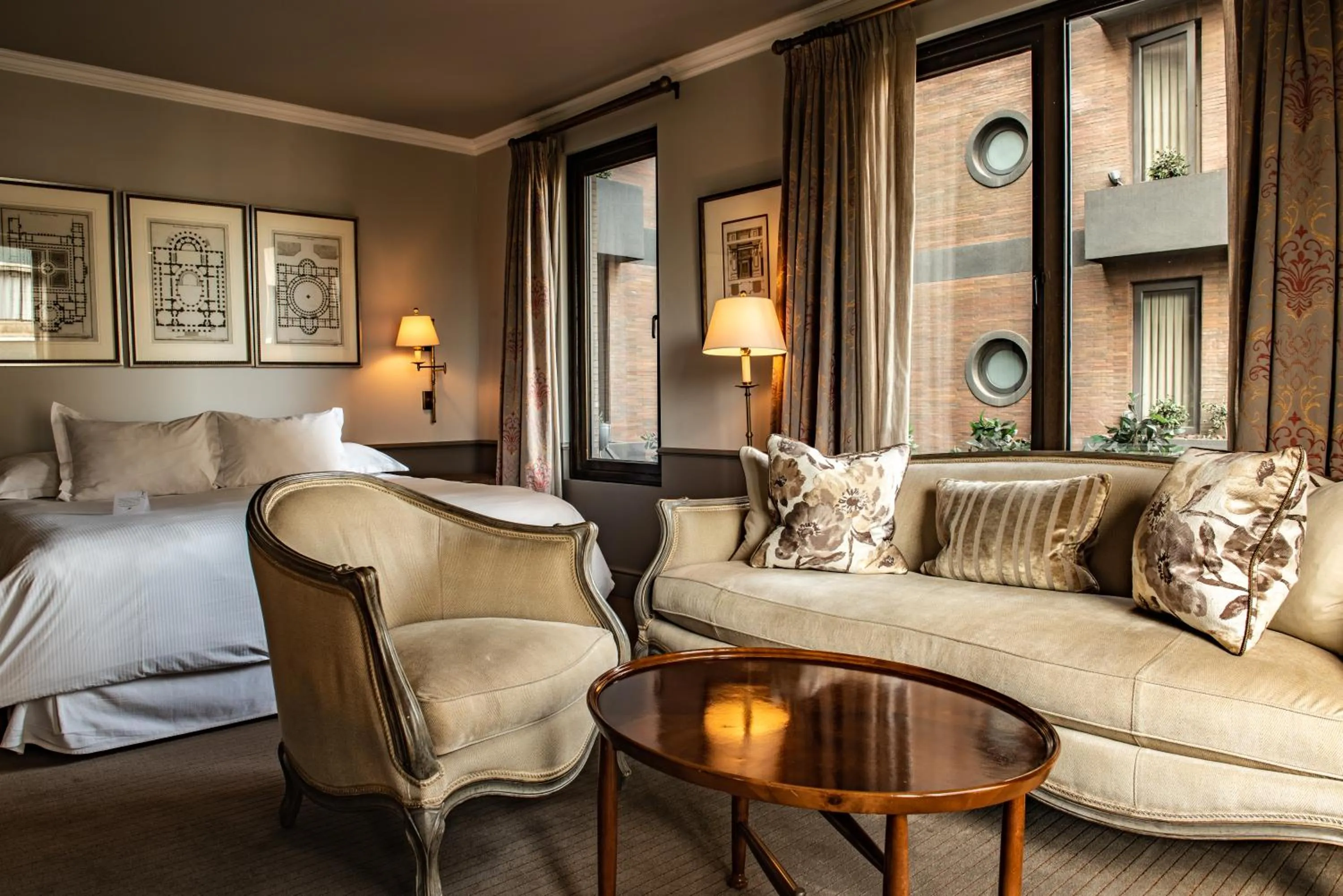 Photo of the whole room, Bed in The Singular Santiago