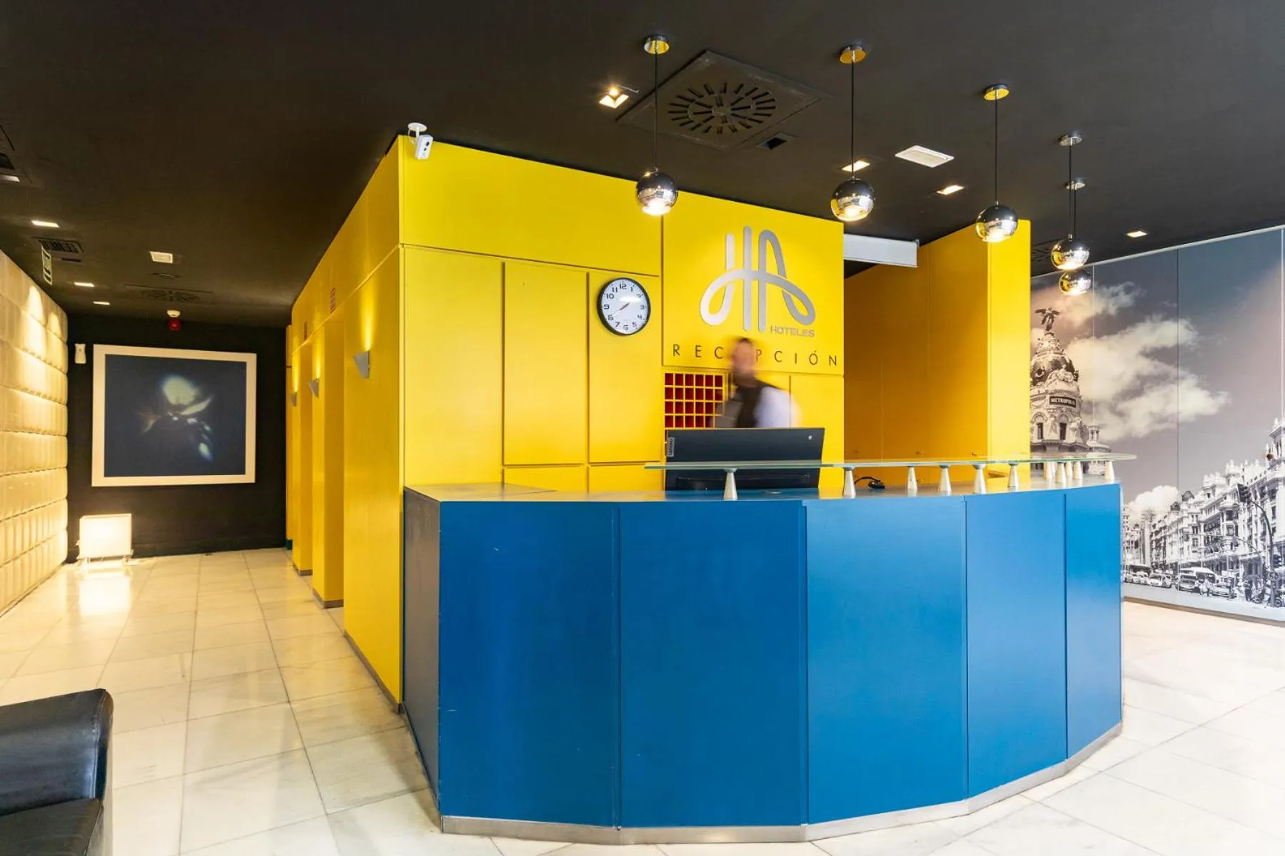 Lobby or reception in H-A Aparthotel Hotel Quo