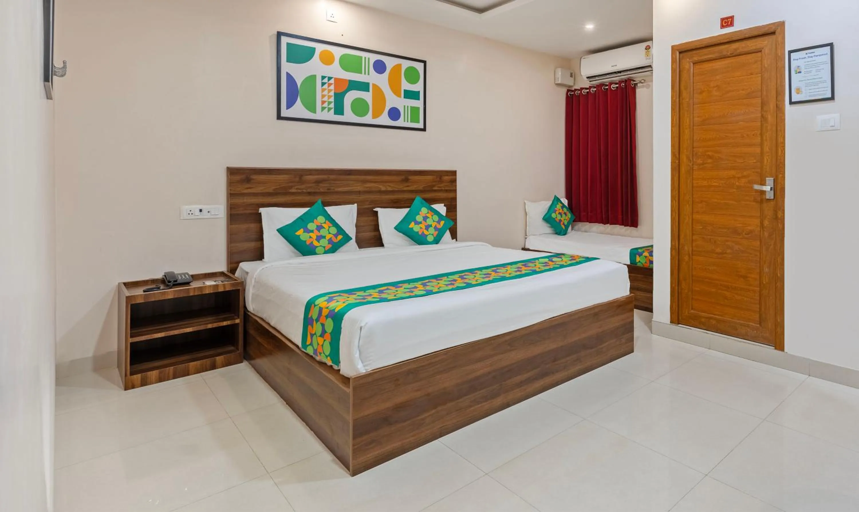 Bedroom, Bed in Treebo Elite Inn