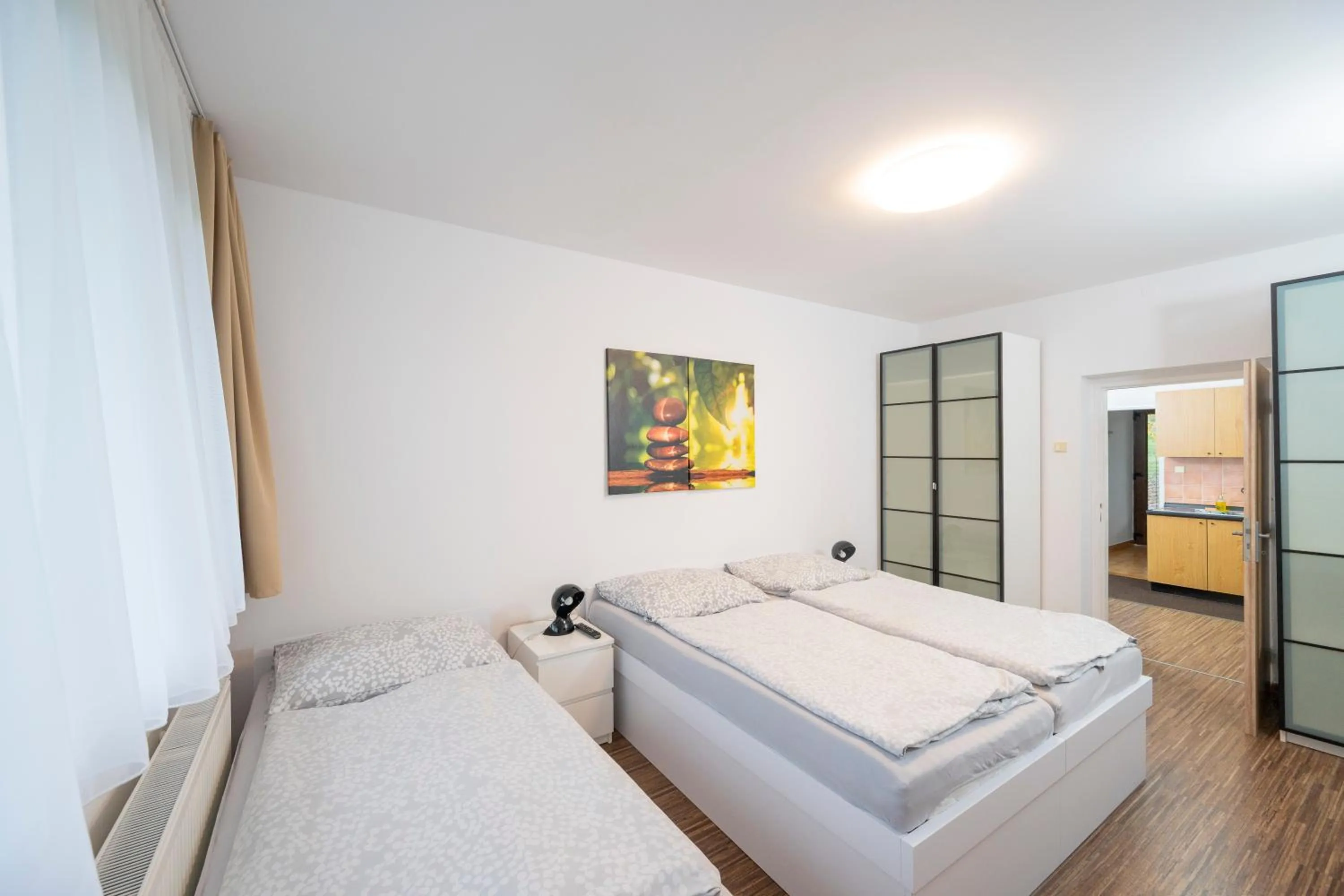 Bed in Wellness Hotel Orlík