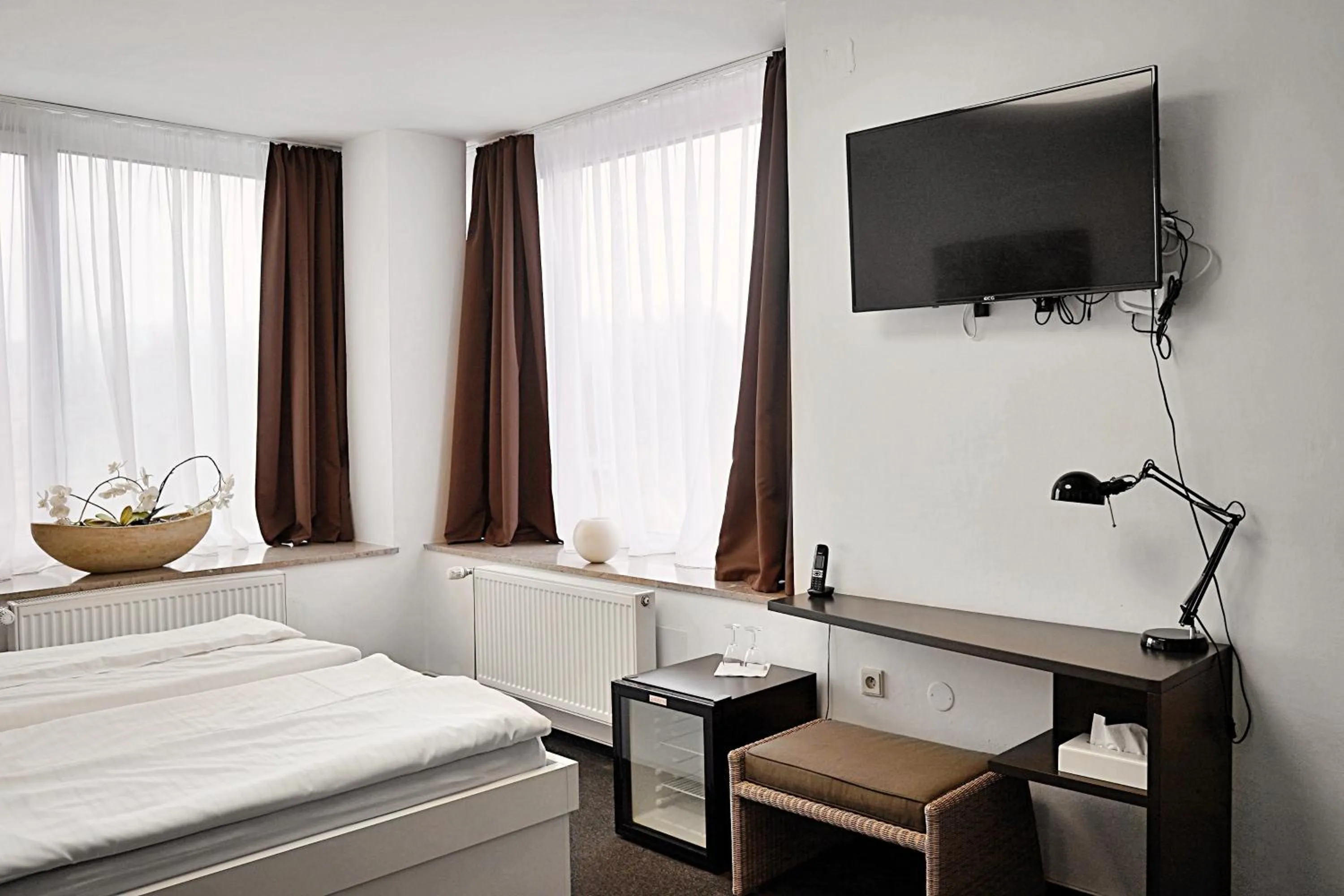 Bed in Wellness Hotel Orlík