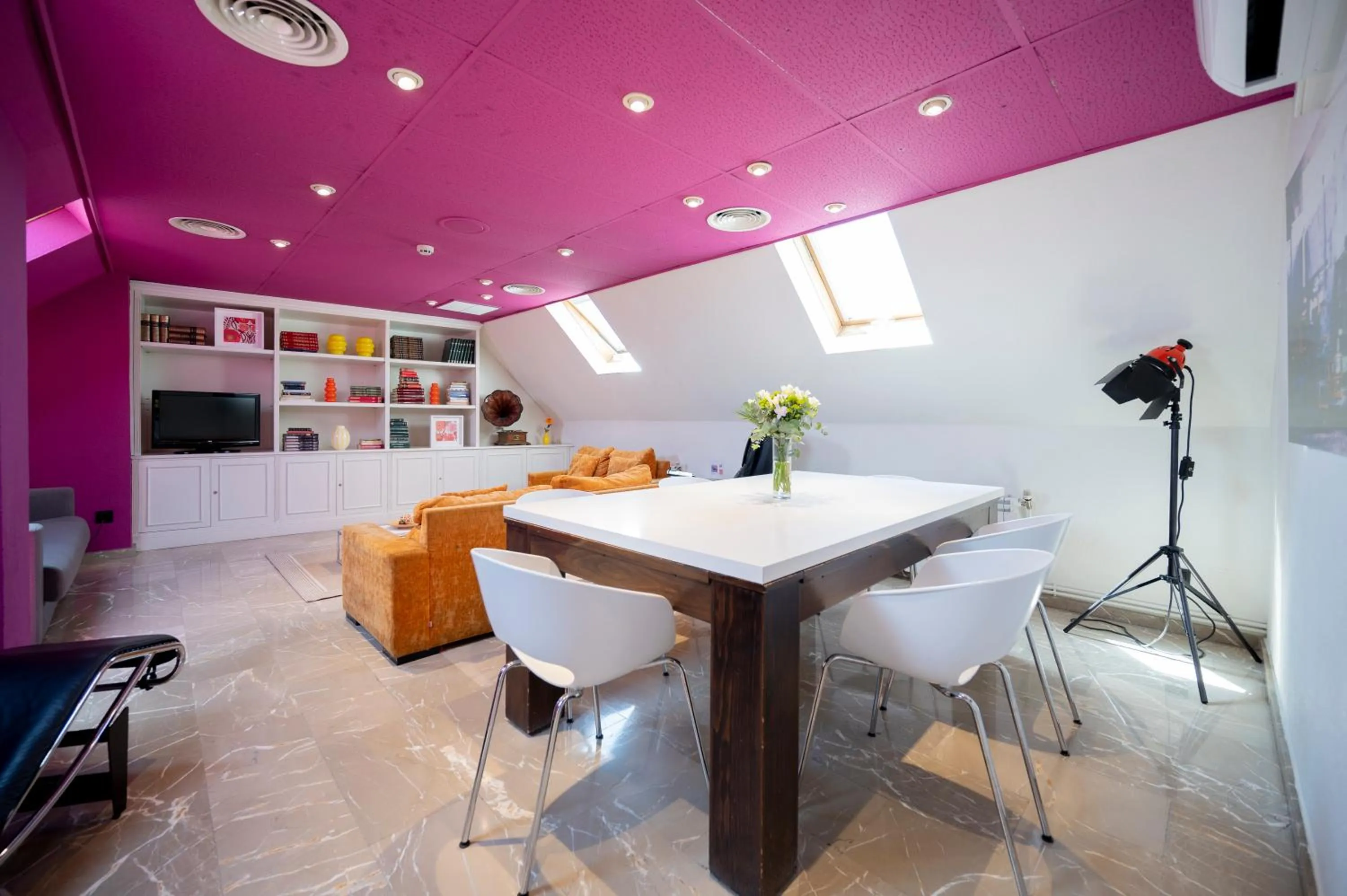 Seating area in Apartamentos G3 Galeon