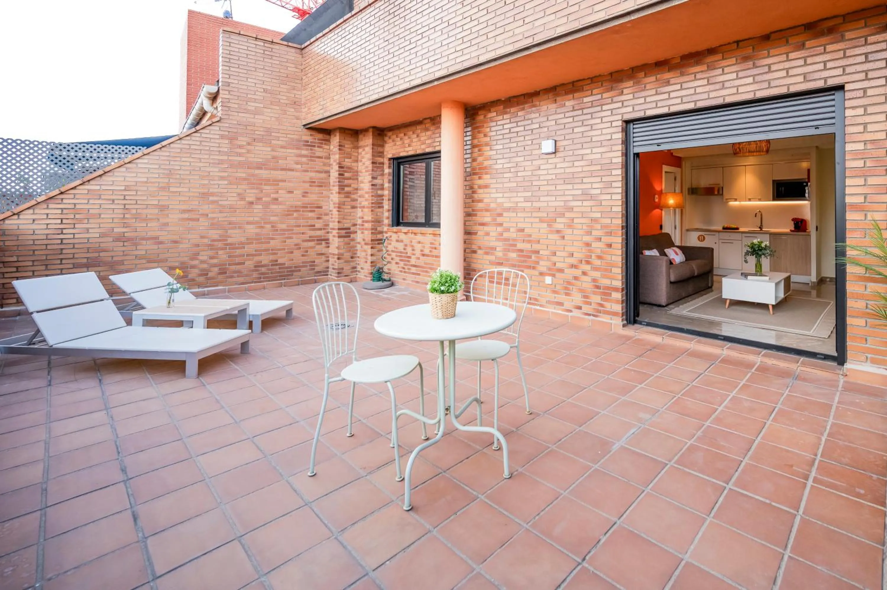Balcony/Terrace in Apartamentos G3 Galeon