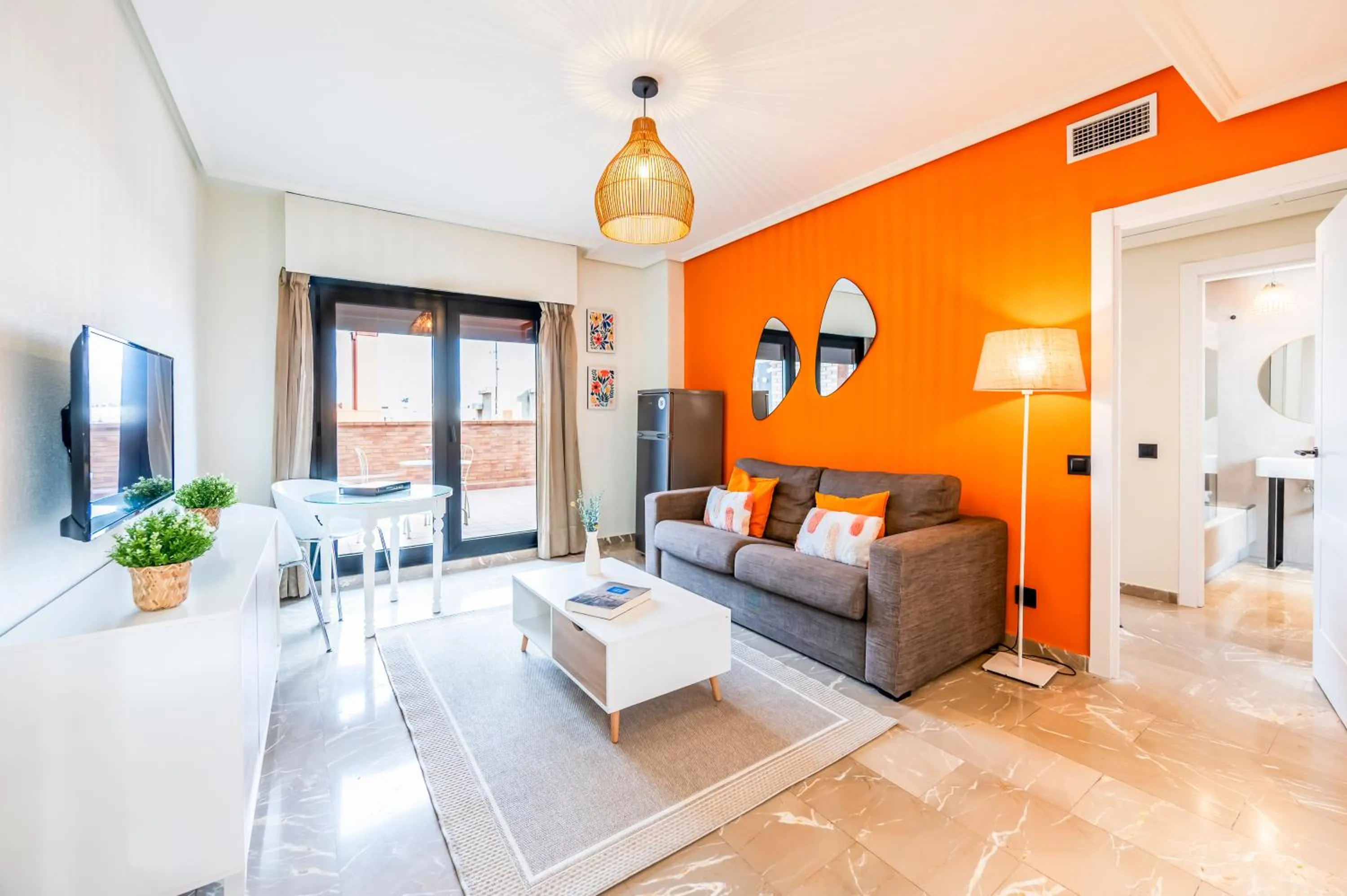 Living room in Apartamentos G3 Galeon