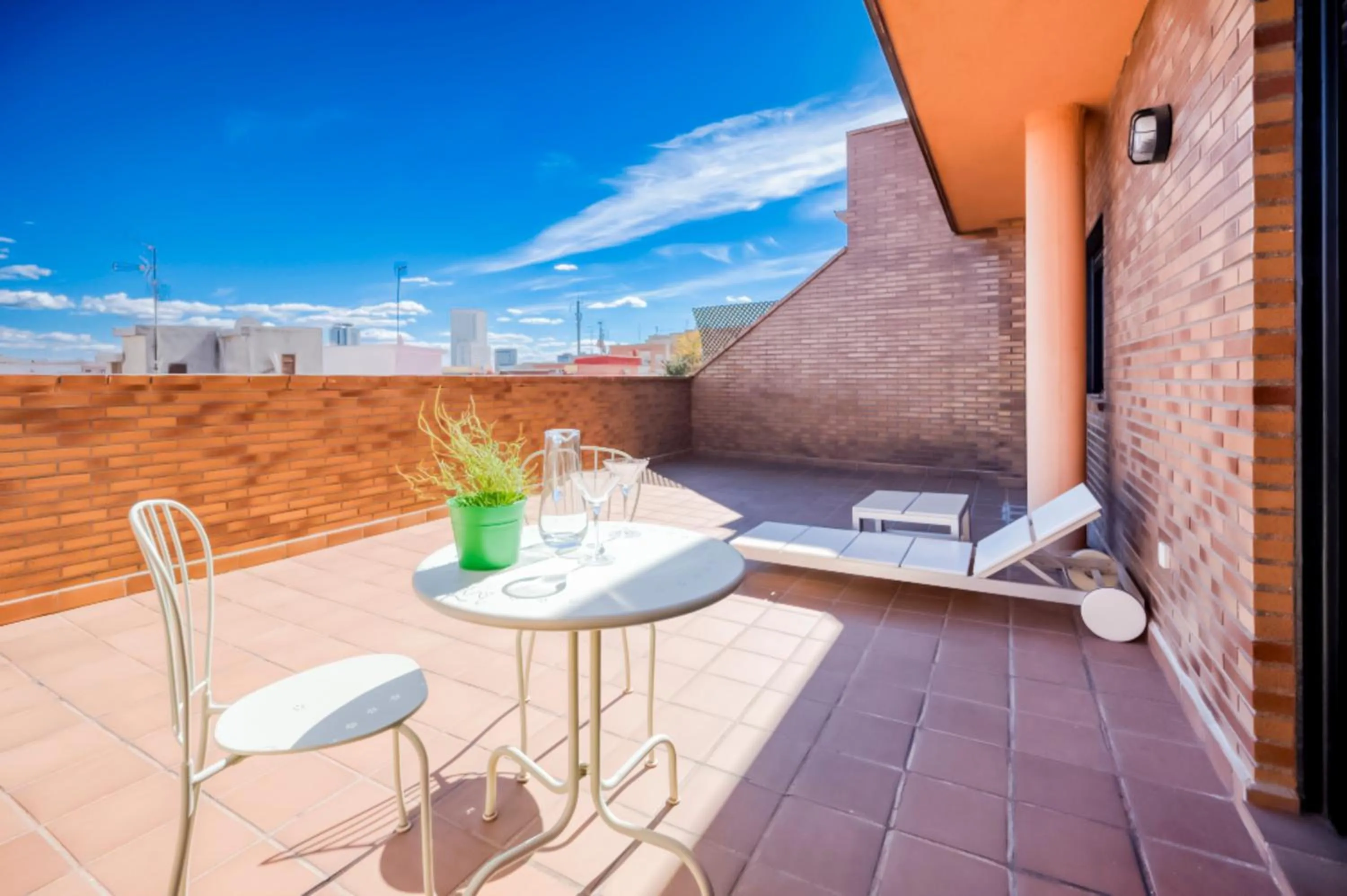 Patio in Apartamentos G3 Galeon