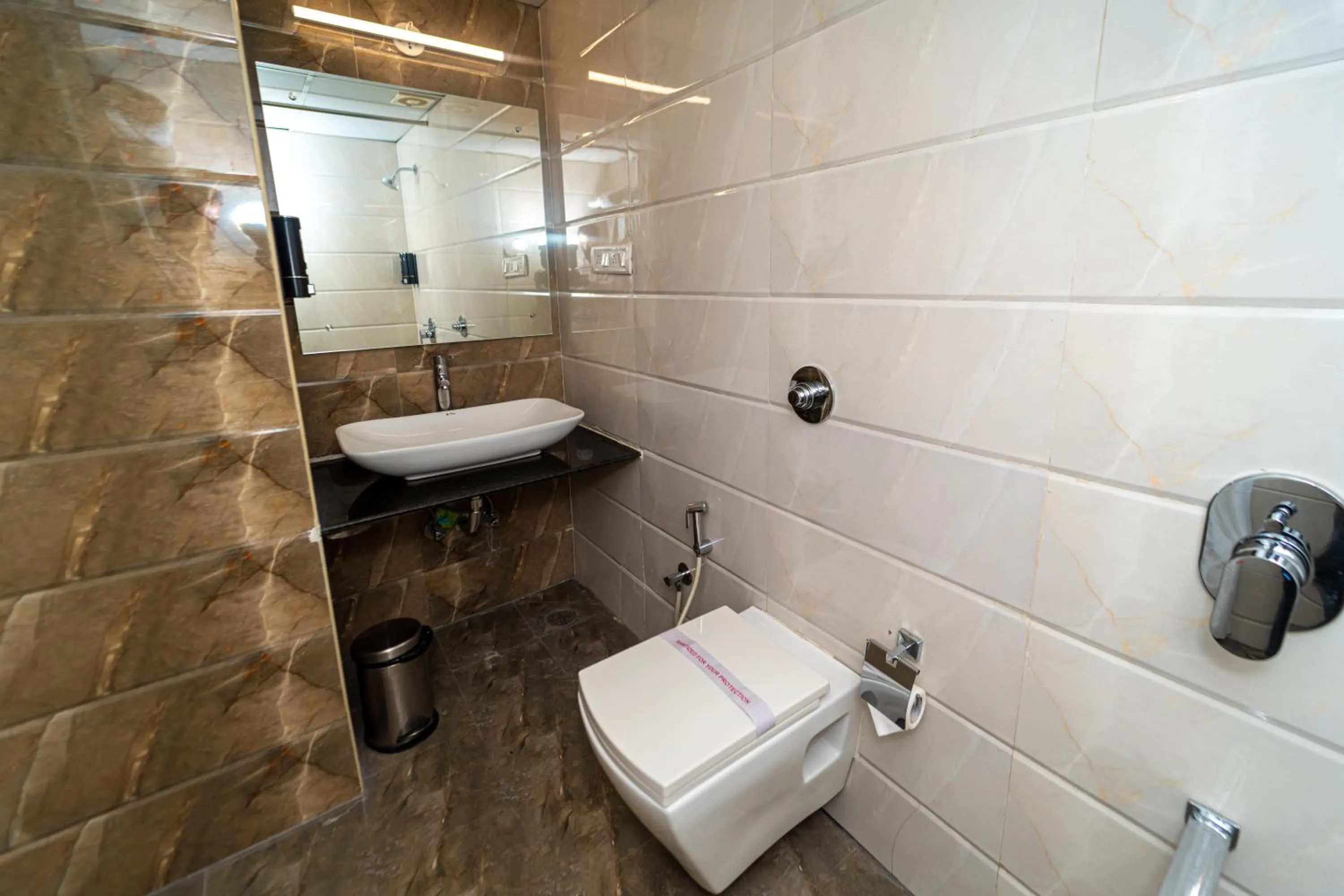 Bathroom in VITS SELECT BENGALURU Near Manyata Tech