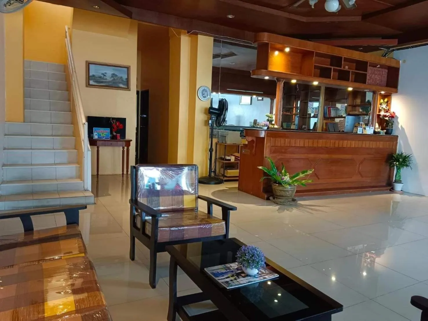 Lobby or reception in Palada Guest house