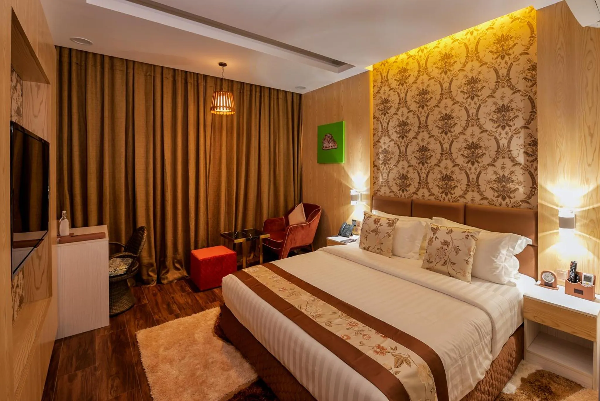 Bed in Summer Beach Maldives