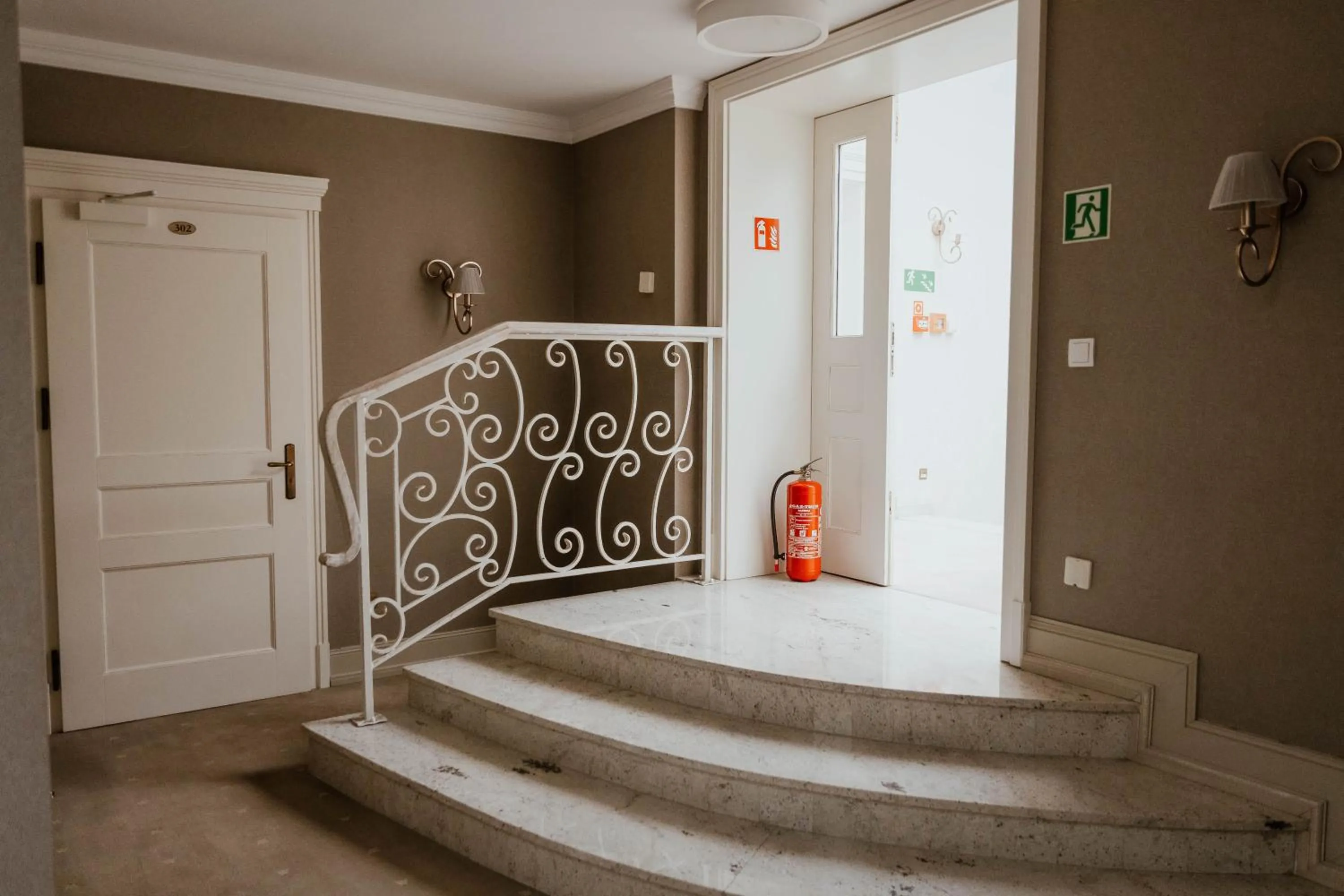 Property building in Hotel Adler