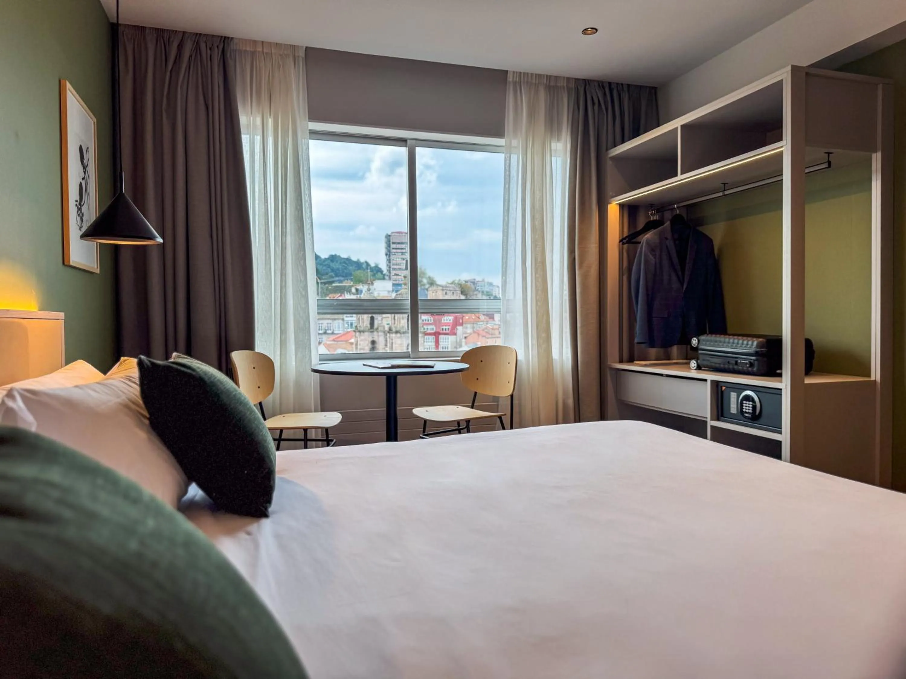 Bed in Hotel Bahía de Vigo