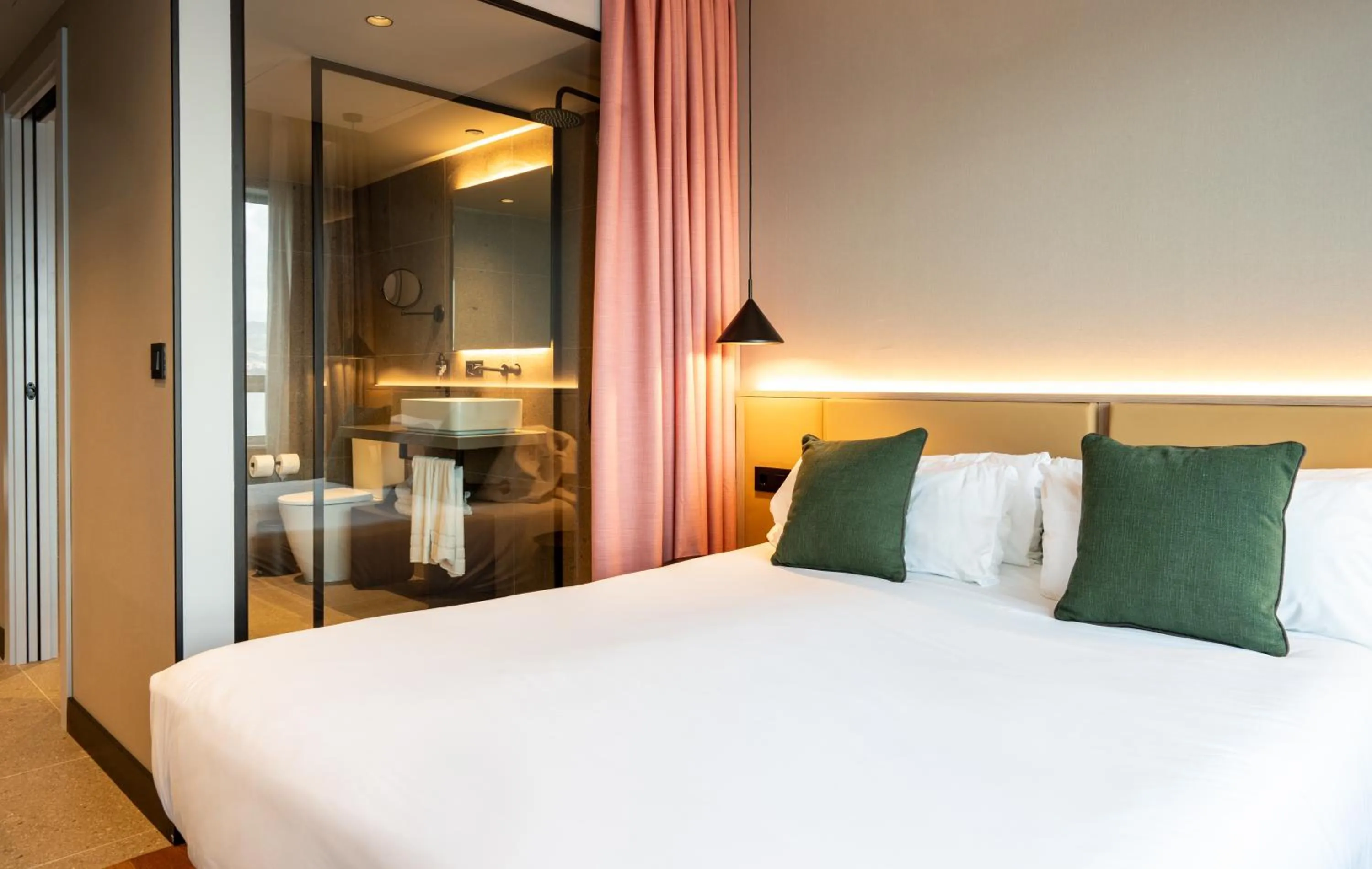 Bed in Hotel Bahía de Vigo