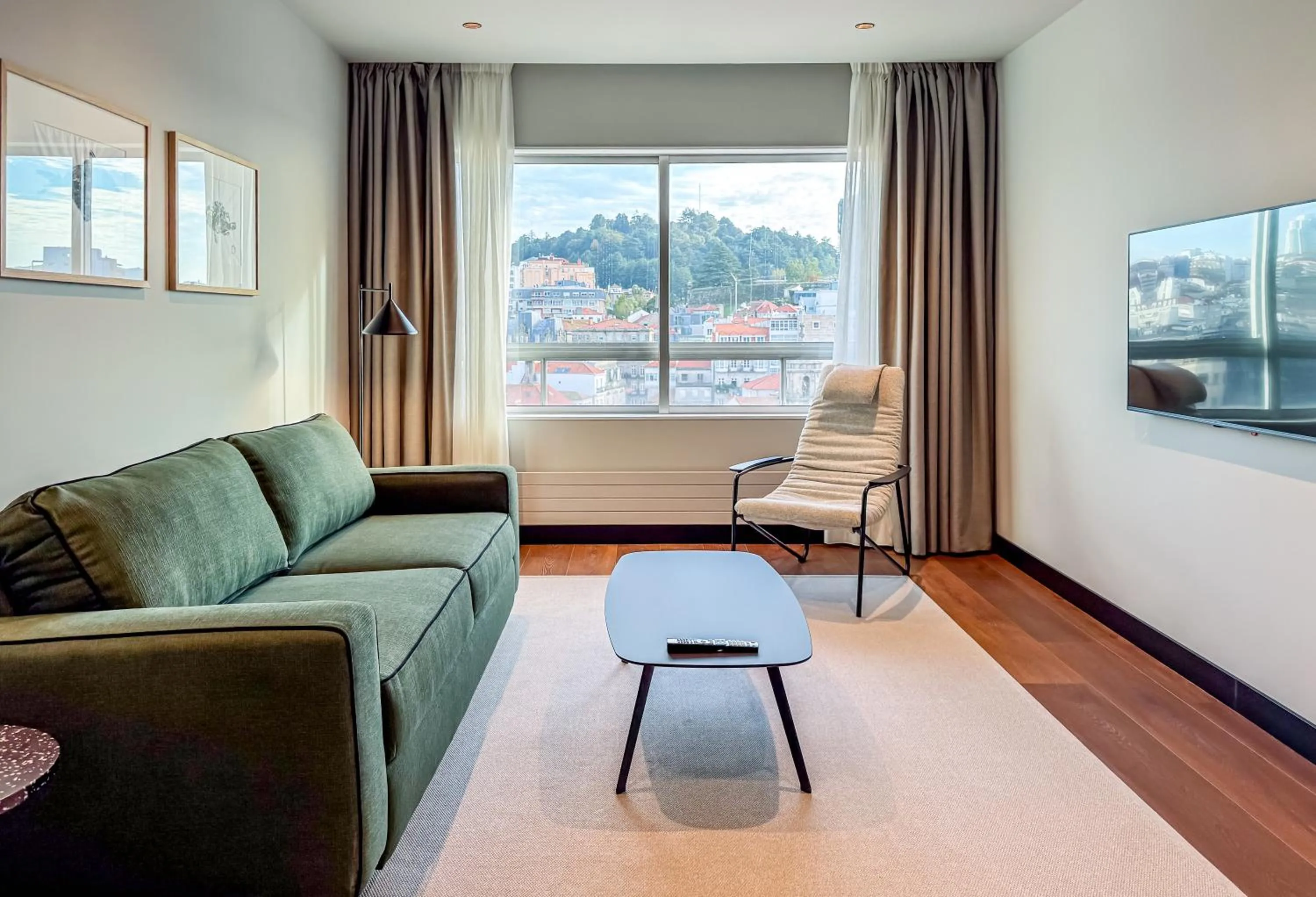 Living room in Hotel Bahía de Vigo