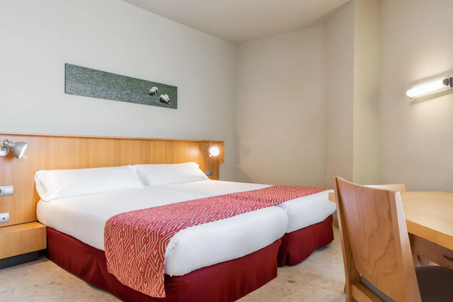 Photo of the whole room, Bed in Aparthotel Exe Campus San Mamés