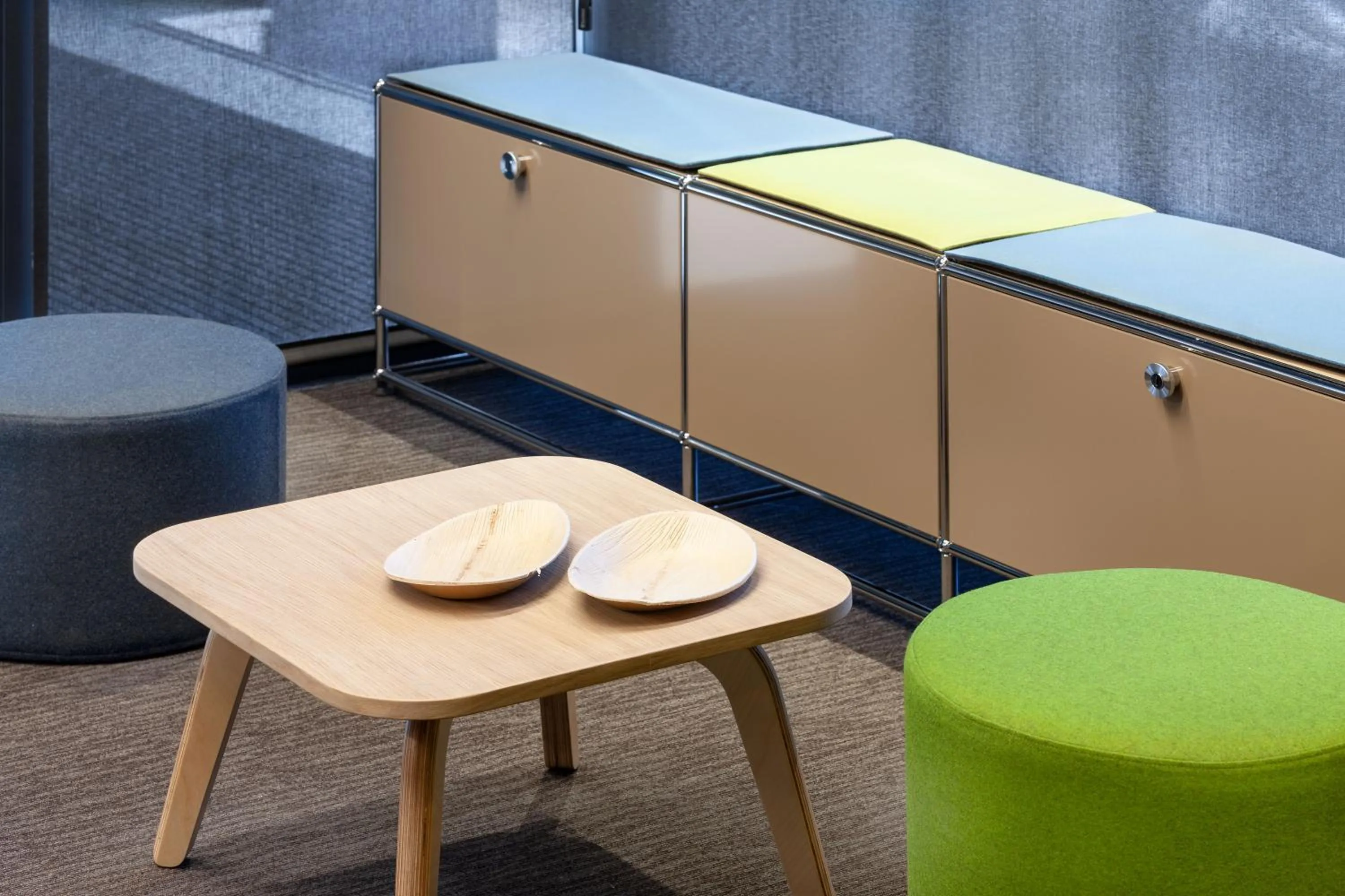 Decorative detail in ibis Styles Pamplona Noain