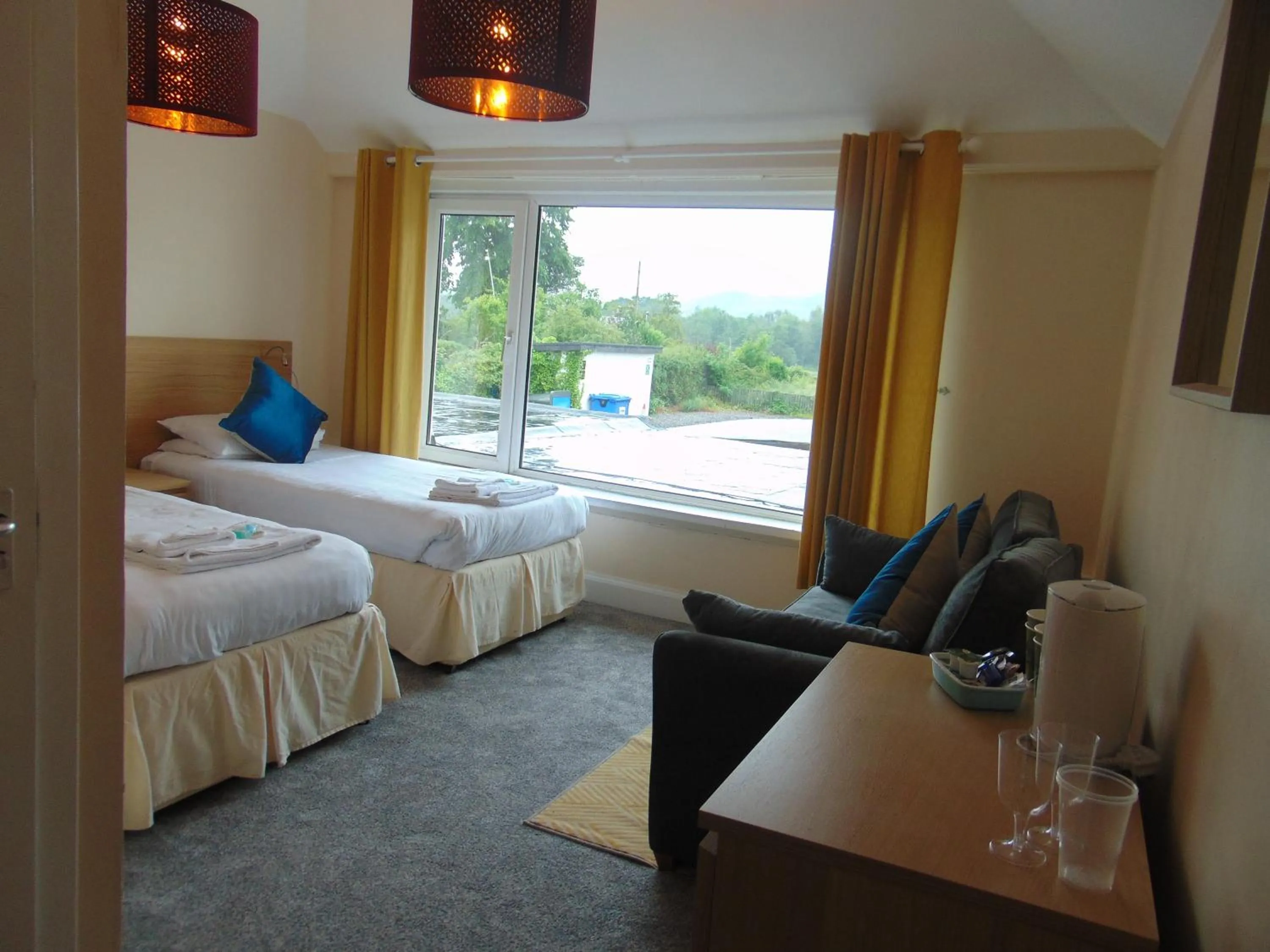 Bedroom, Bed in Callander Hostel