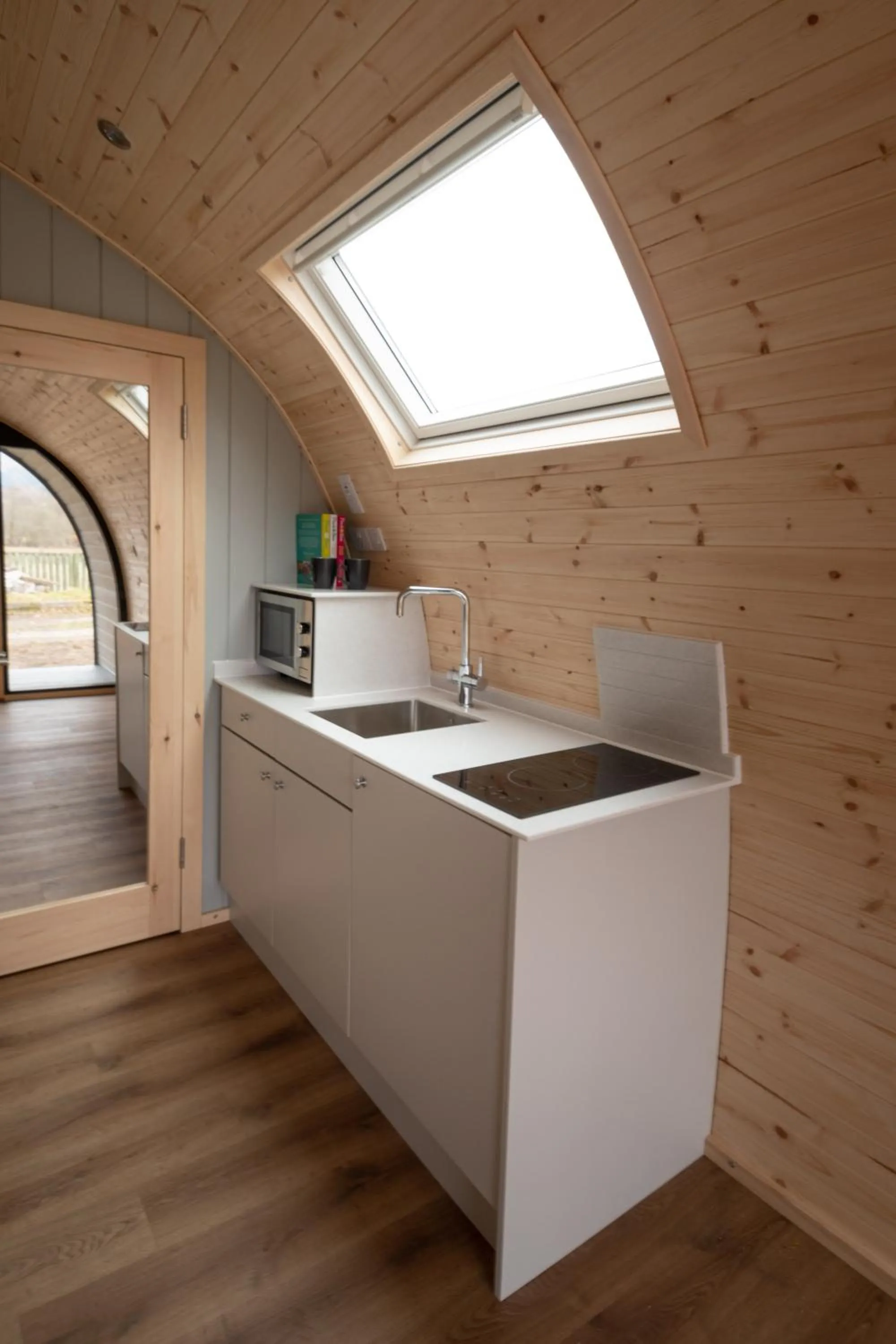 Kitchen or kitchenette in Callander Hostel