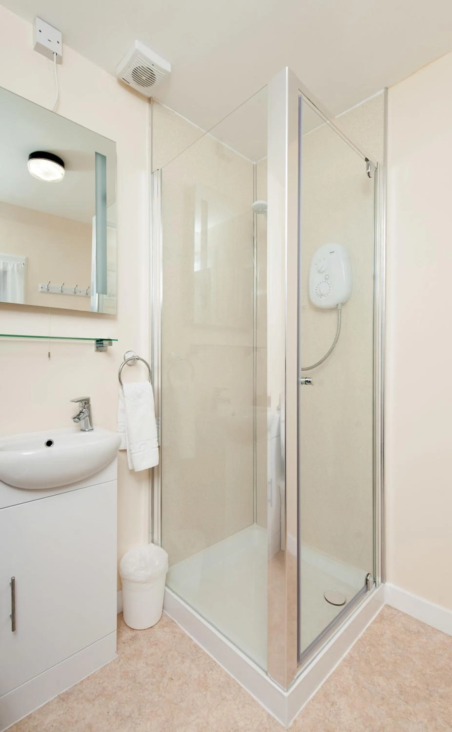 Shower in Callander Hostel