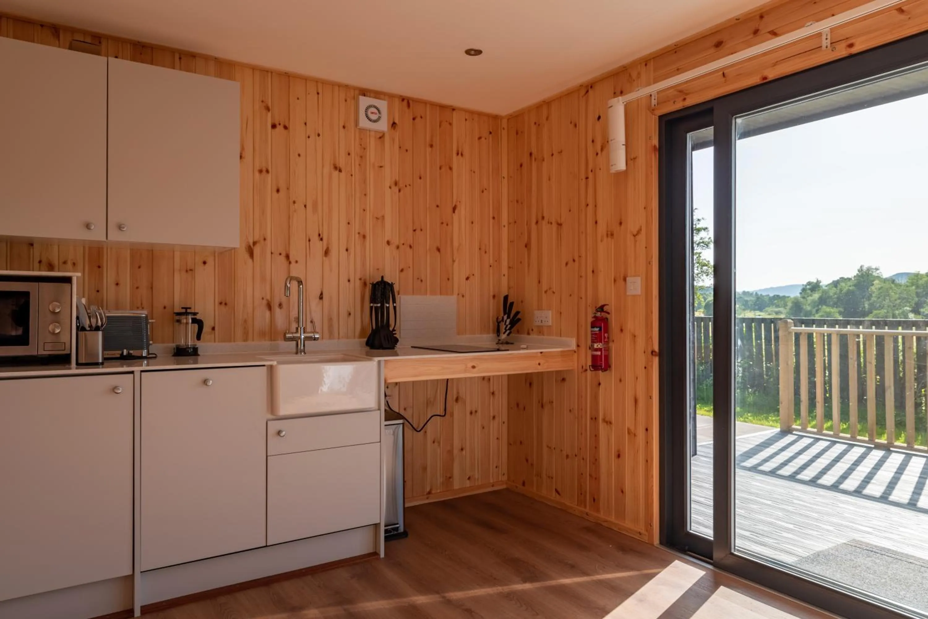 Kitchen or kitchenette in Callander Hostel
