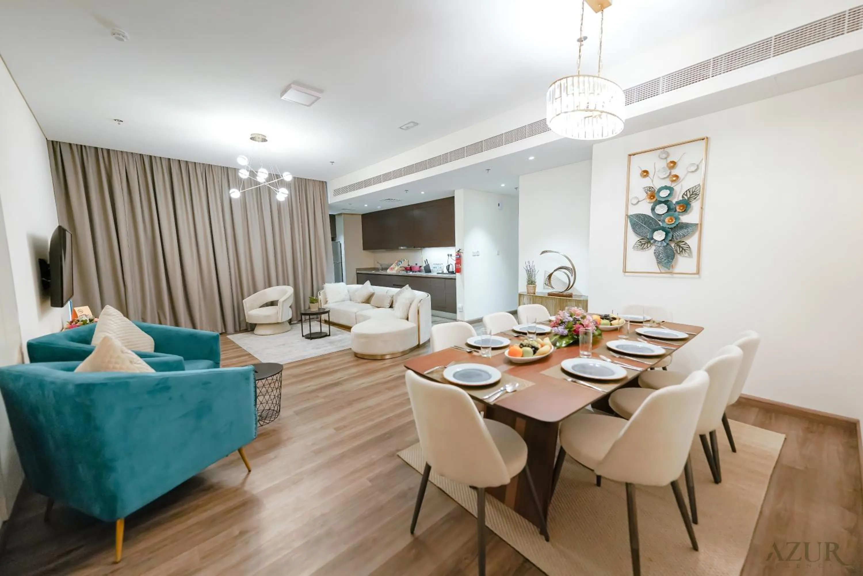 Communal lounge/ TV room in Azur Regency Hotel Apartments