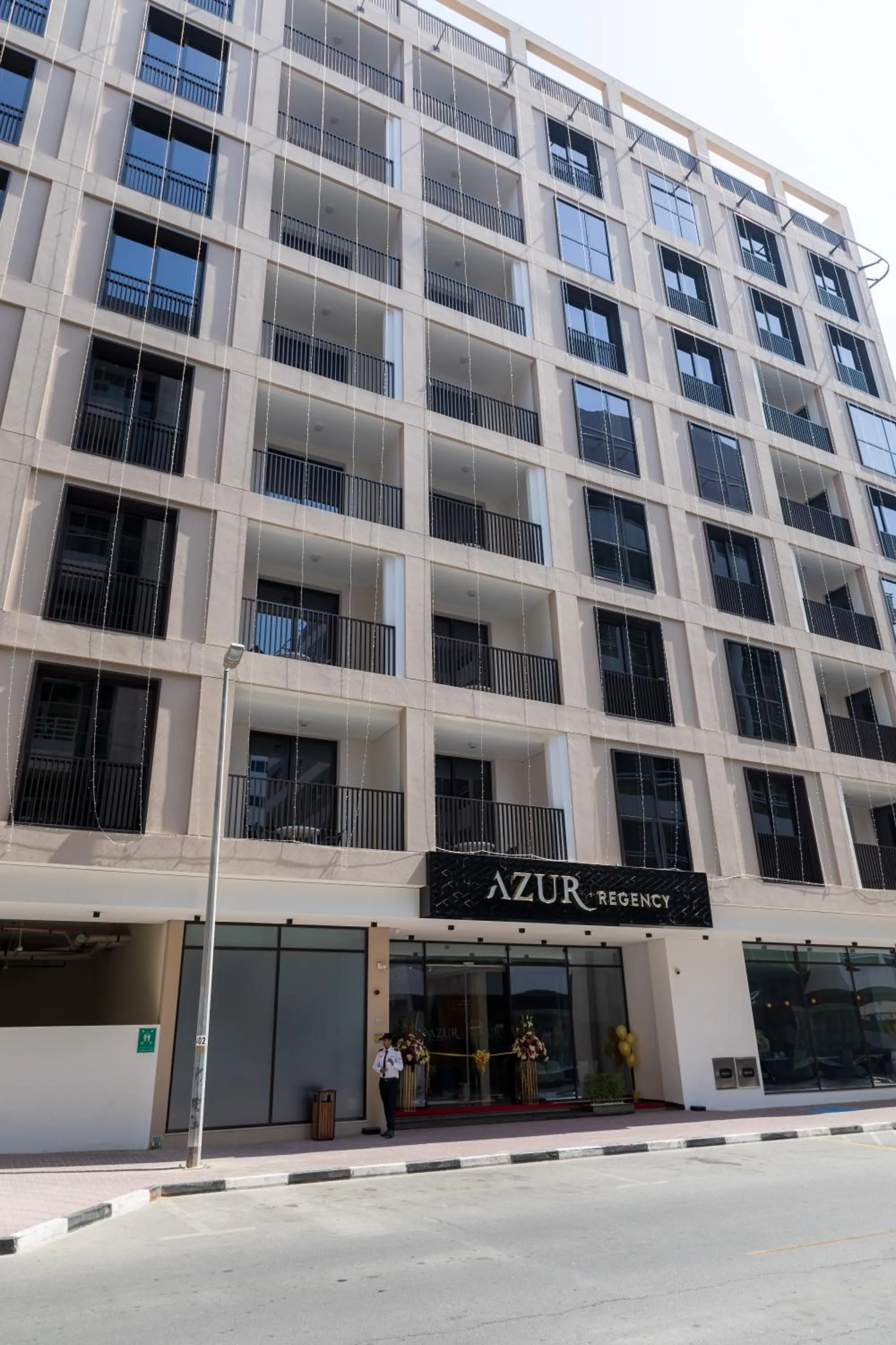 Property building in Azur Regency Hotel Apartments
