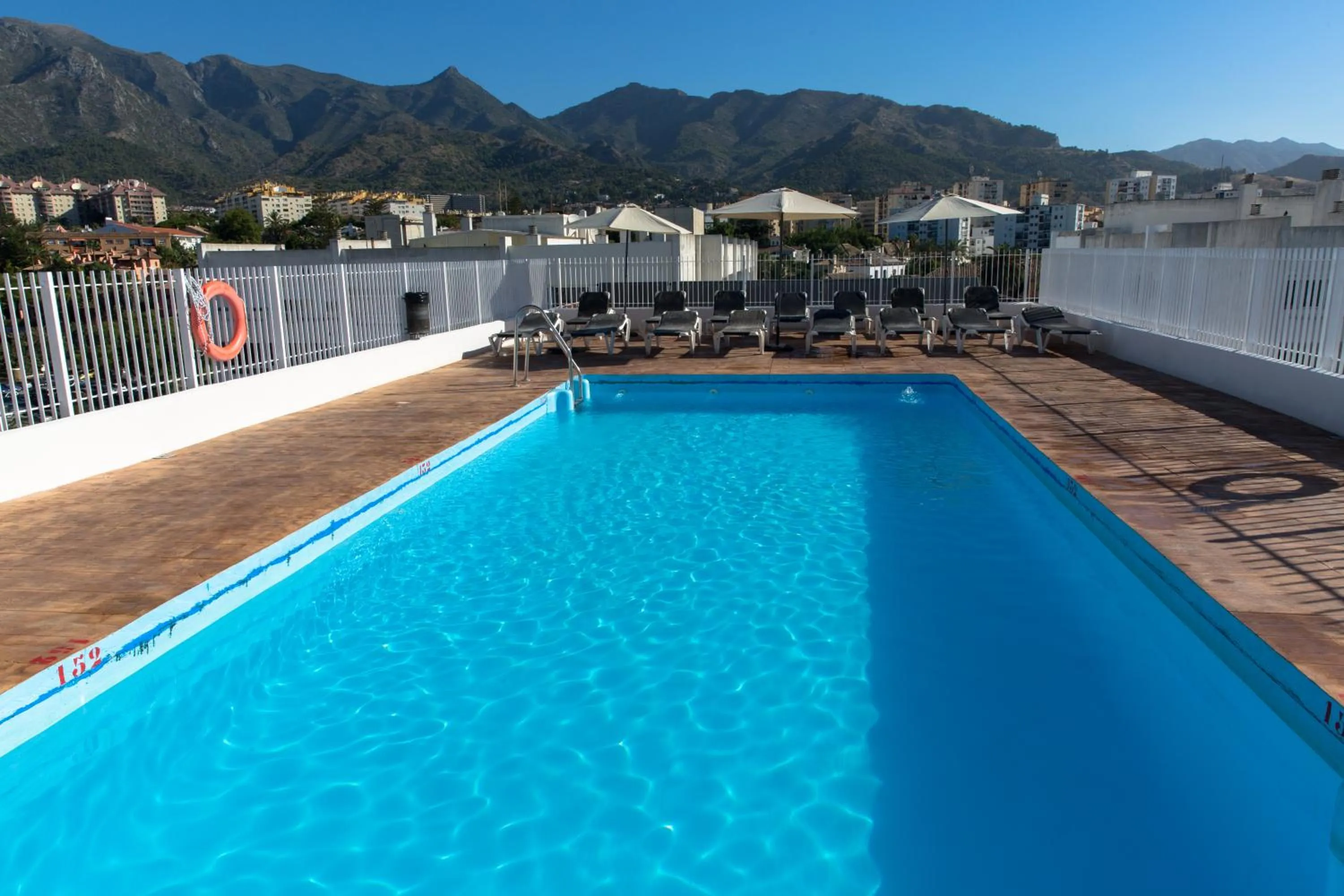 Swimming pool in Ona Marbella Inn