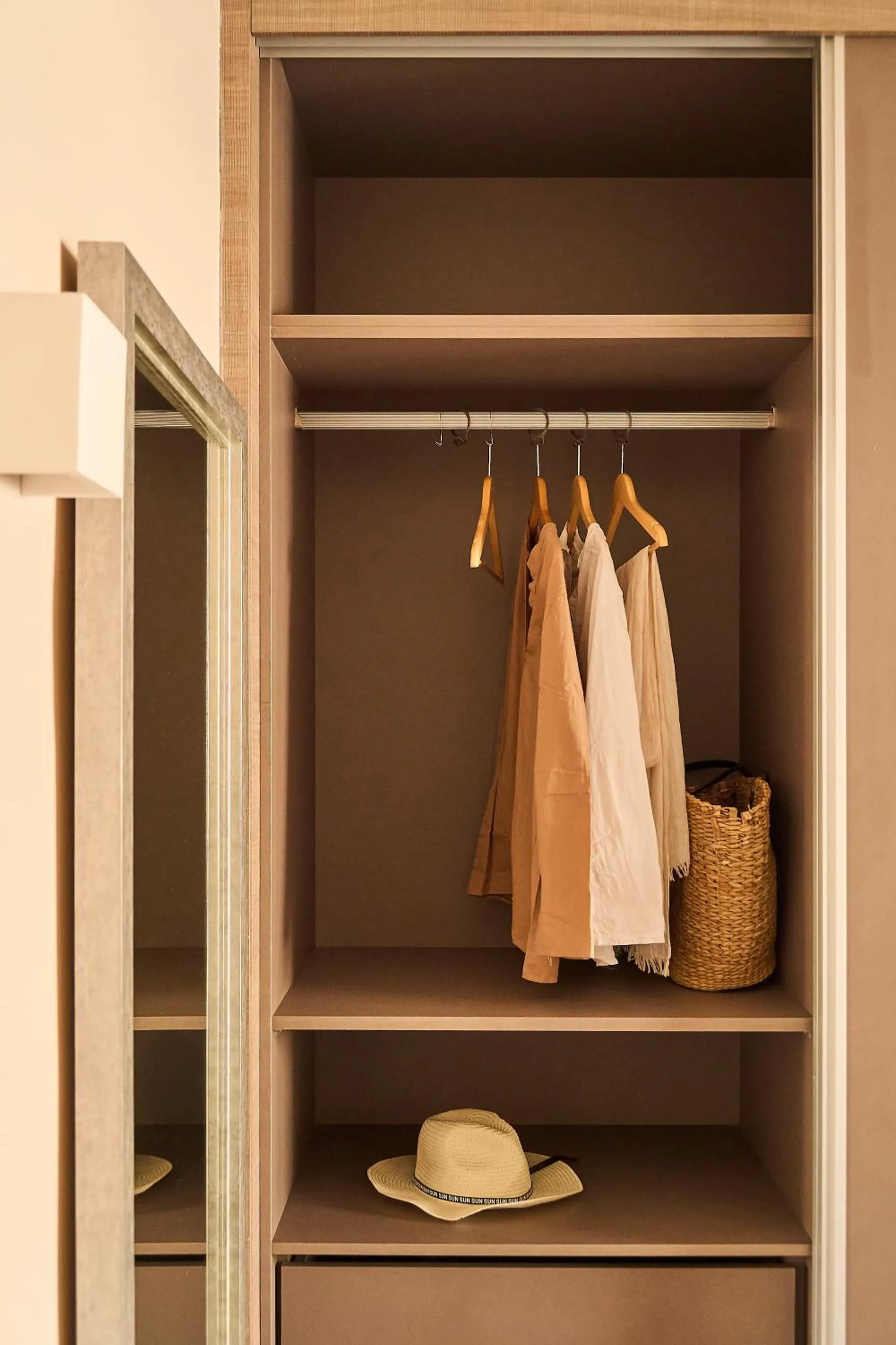 wardrobe in Ona Marbella Inn