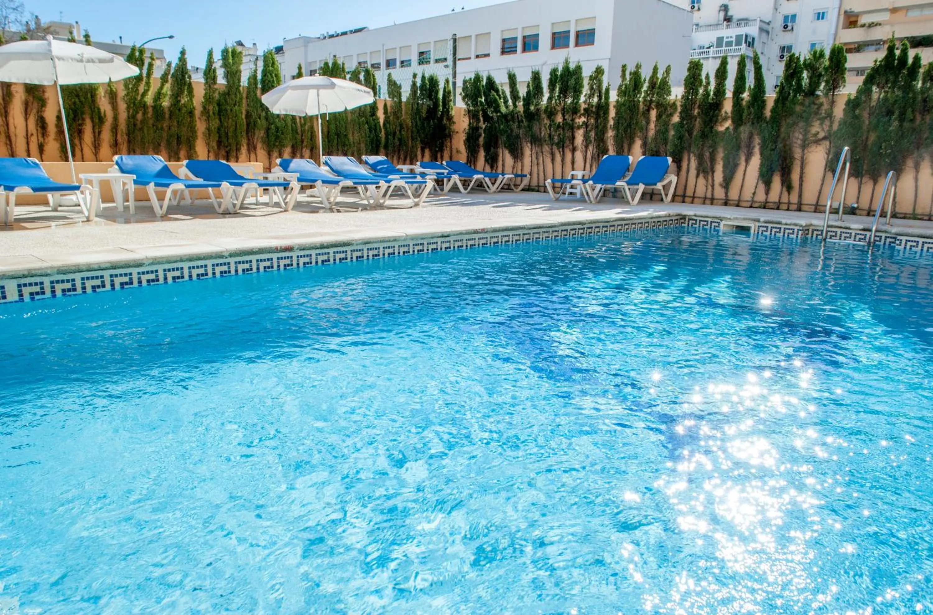 Swimming pool in Hotel El Faro Marbella