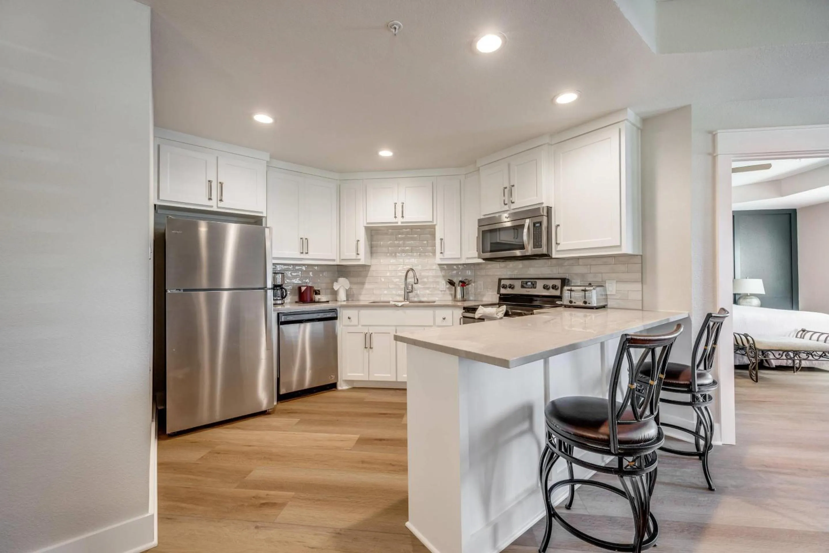 Bedroom in Tanglewood Resort on Lake Texoma, an Ascend Collection Resort