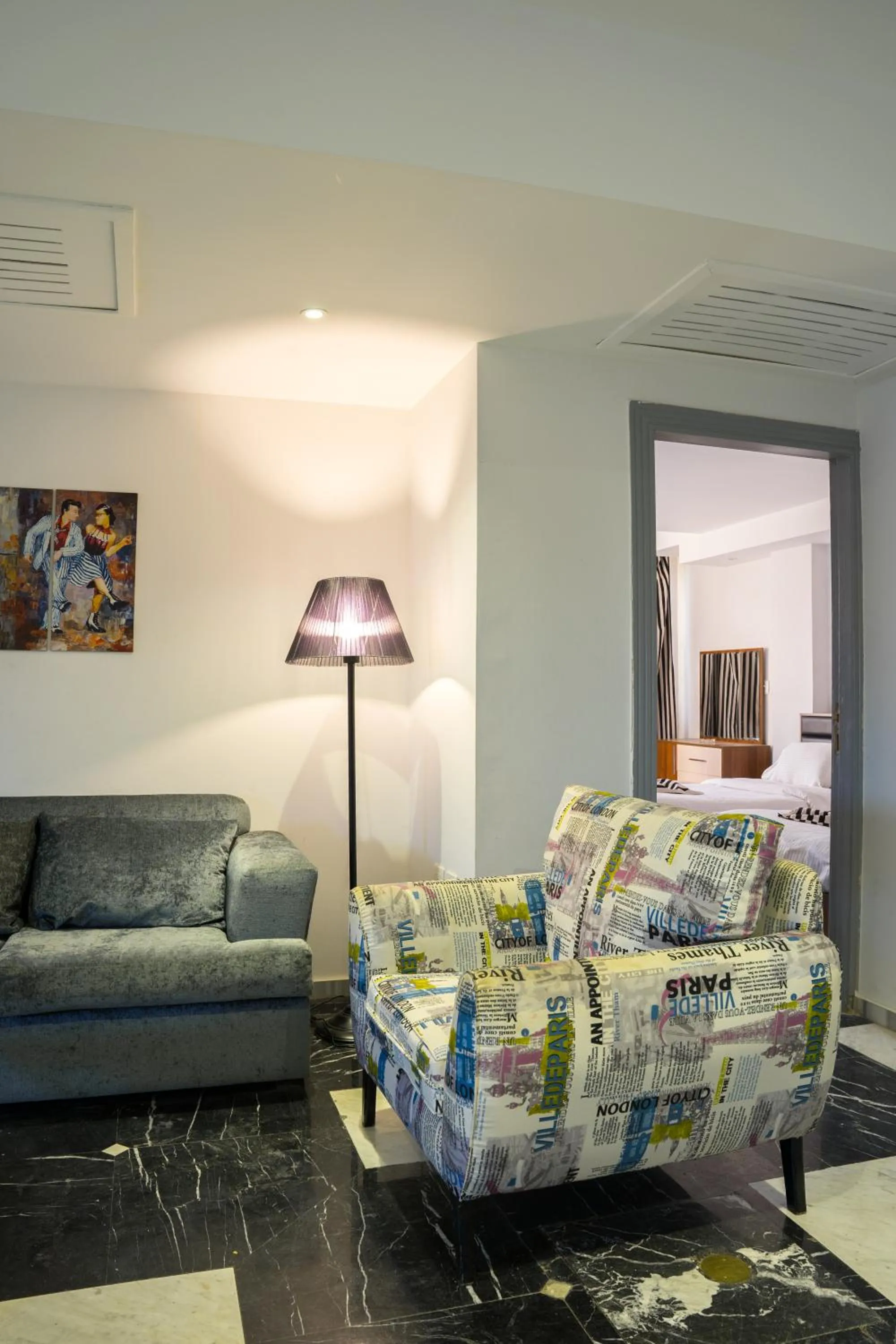 Living room in Hotel Royal Marshal