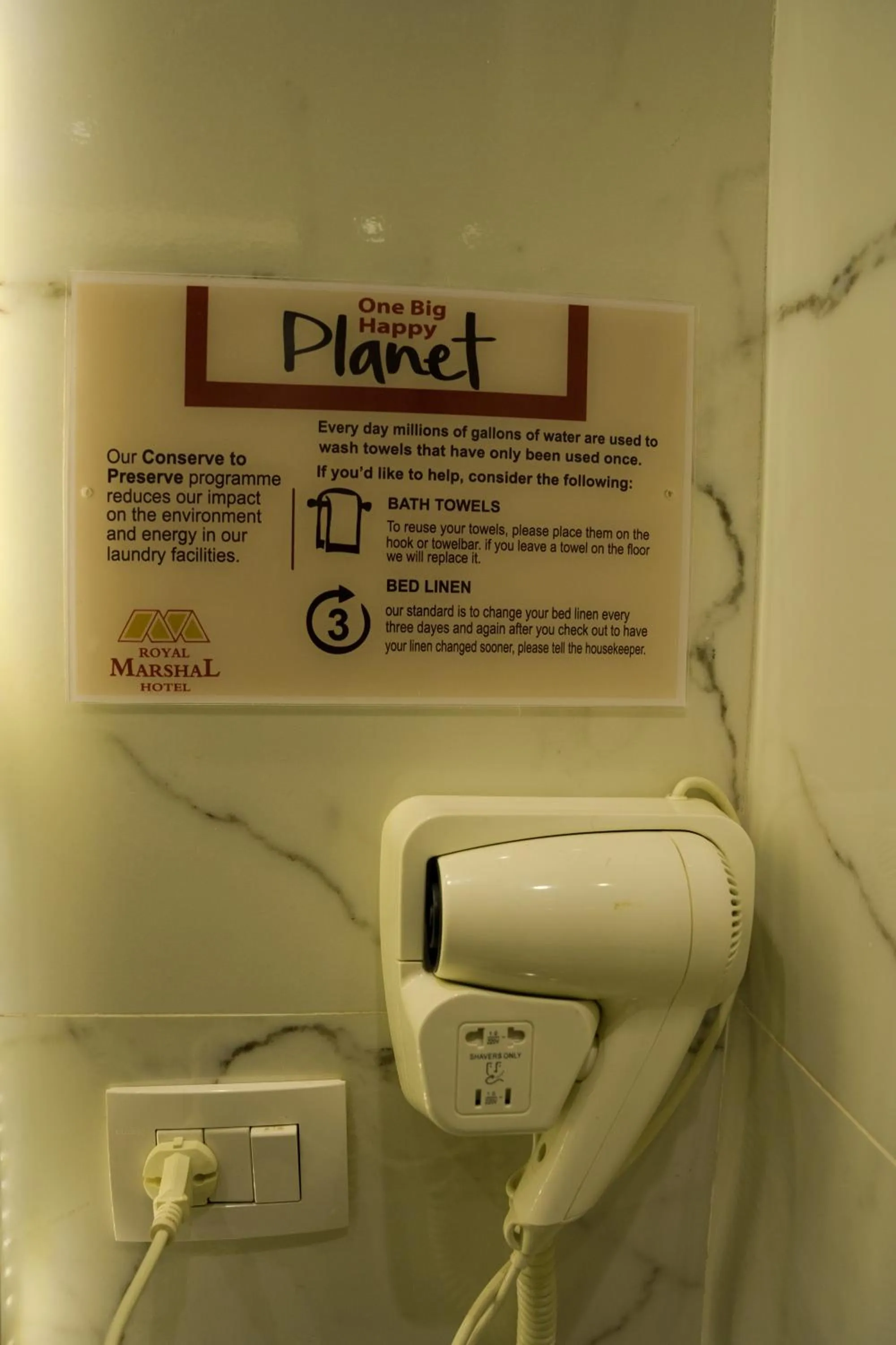 Bathroom in Hotel Royal Marshal