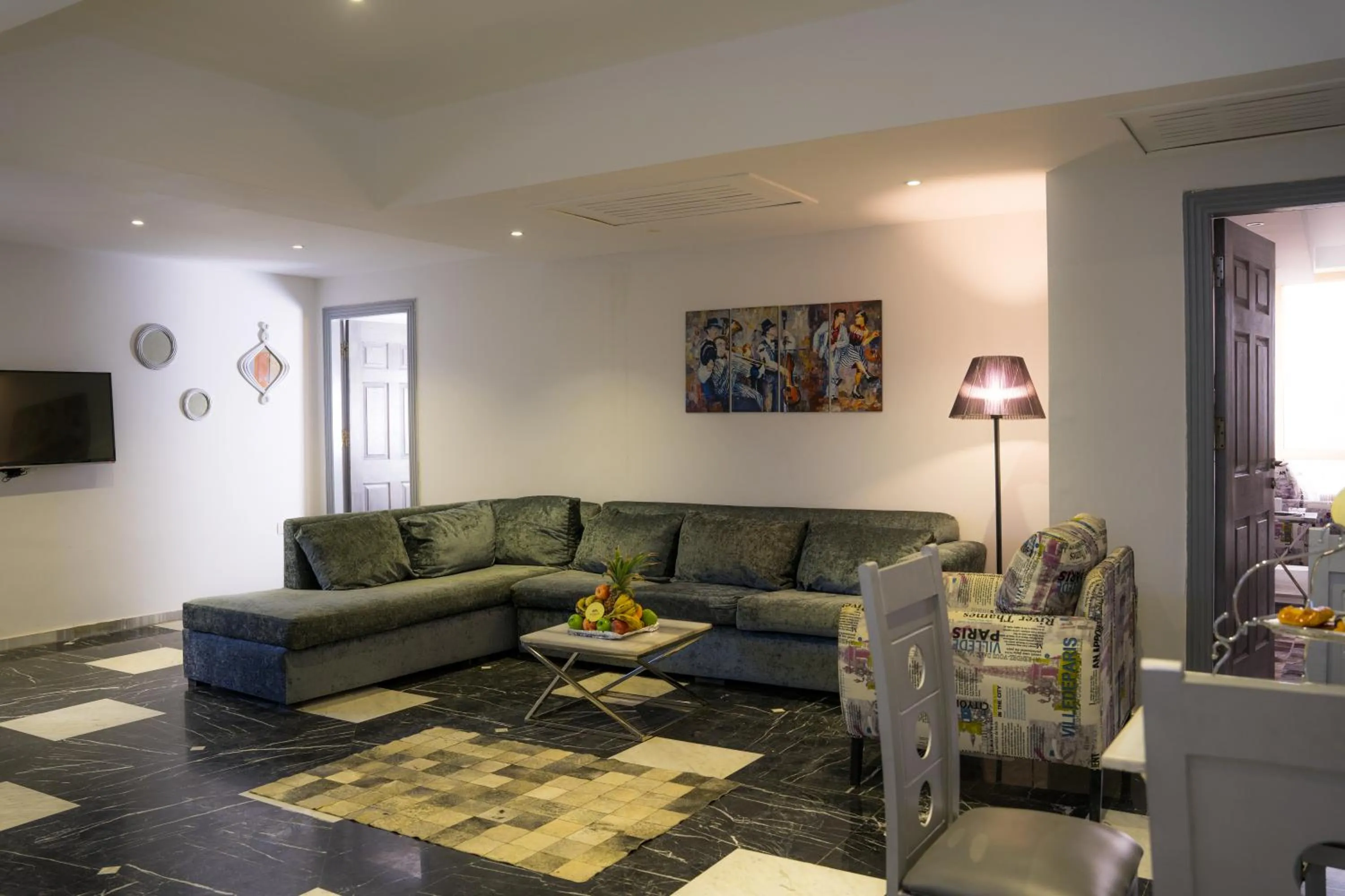 Living room in Hotel Royal Marshal