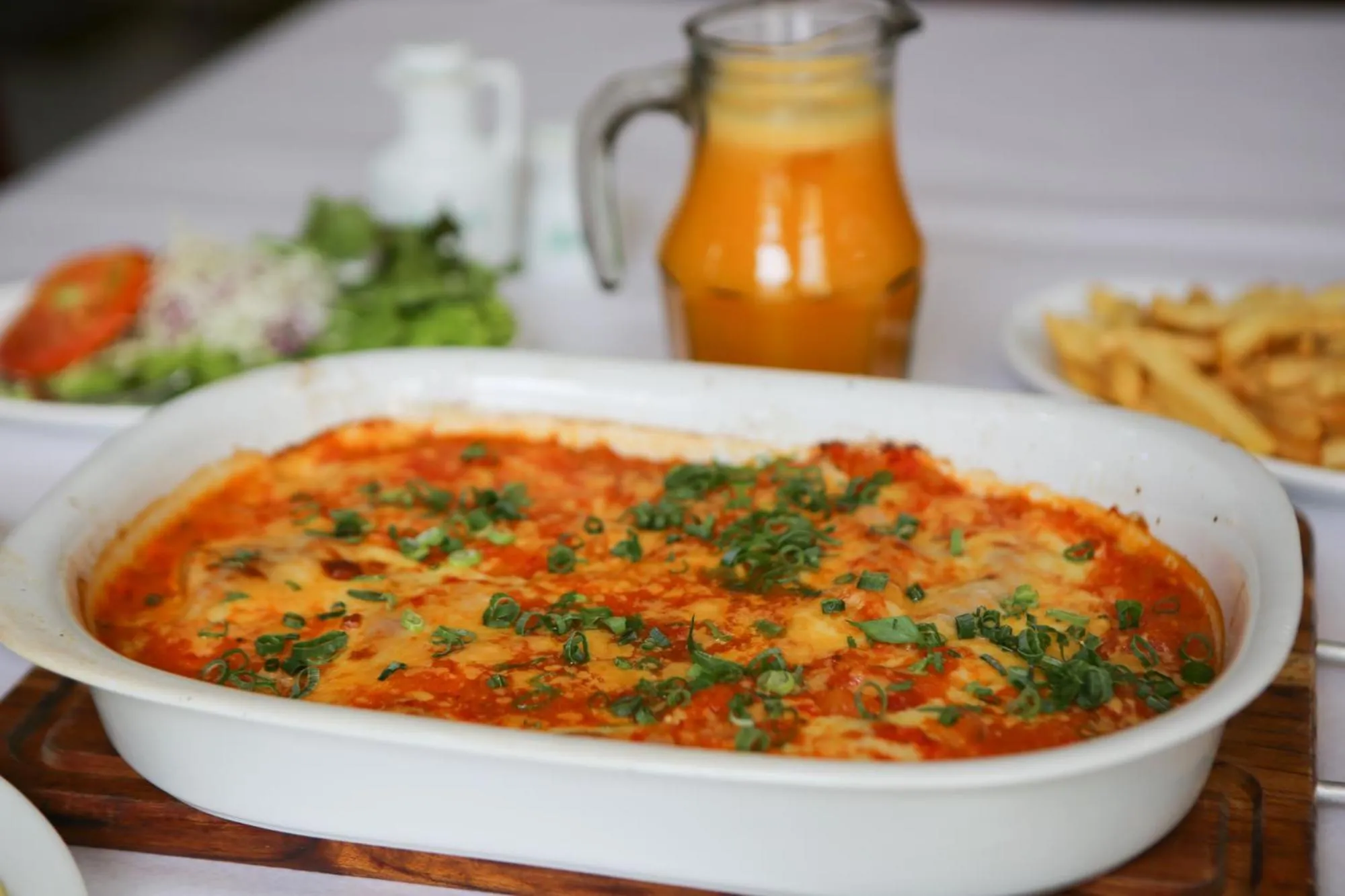 Food and drinks in Hara Palace Hotel