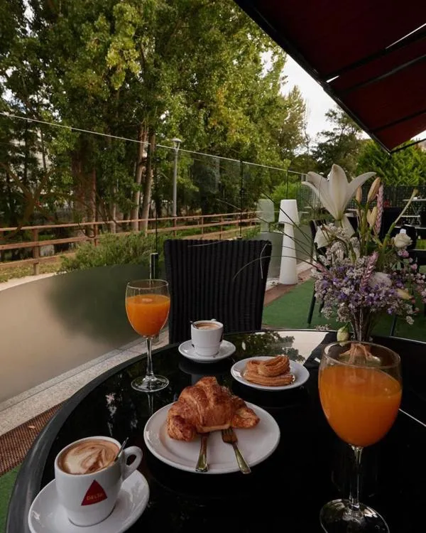 Balcony/Terrace in Hotel Alfonso IX