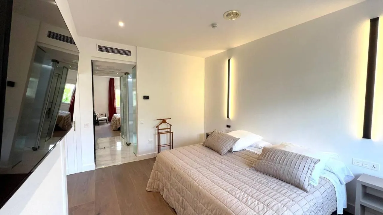 Bed in Hotel Alfonso IX