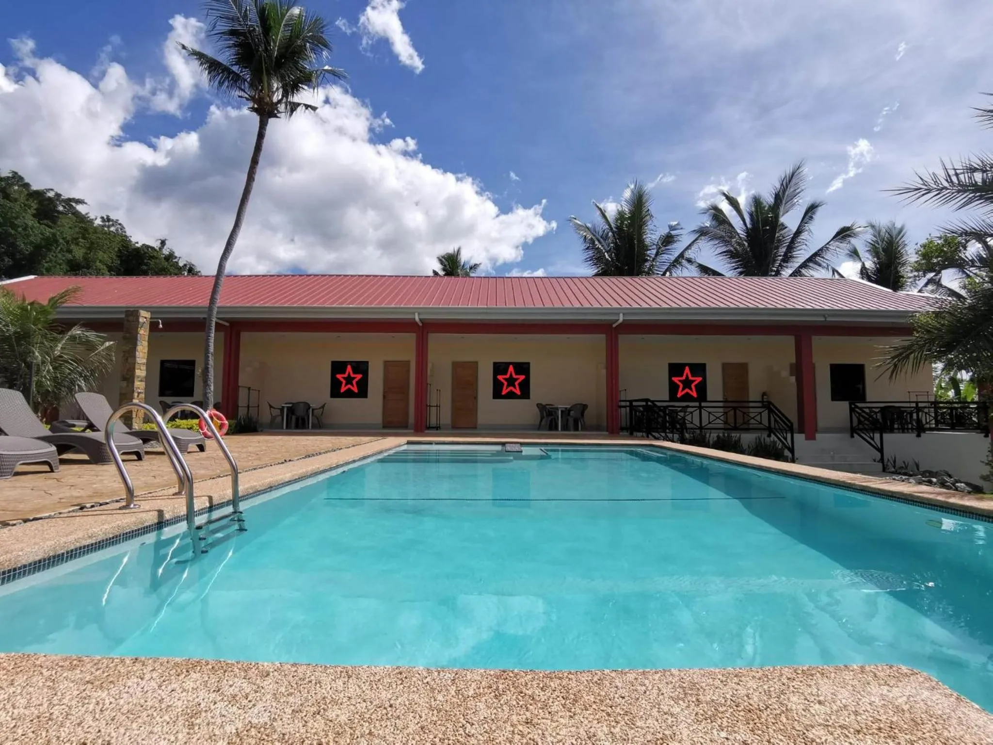 Pool view in SBG Resort Lambug